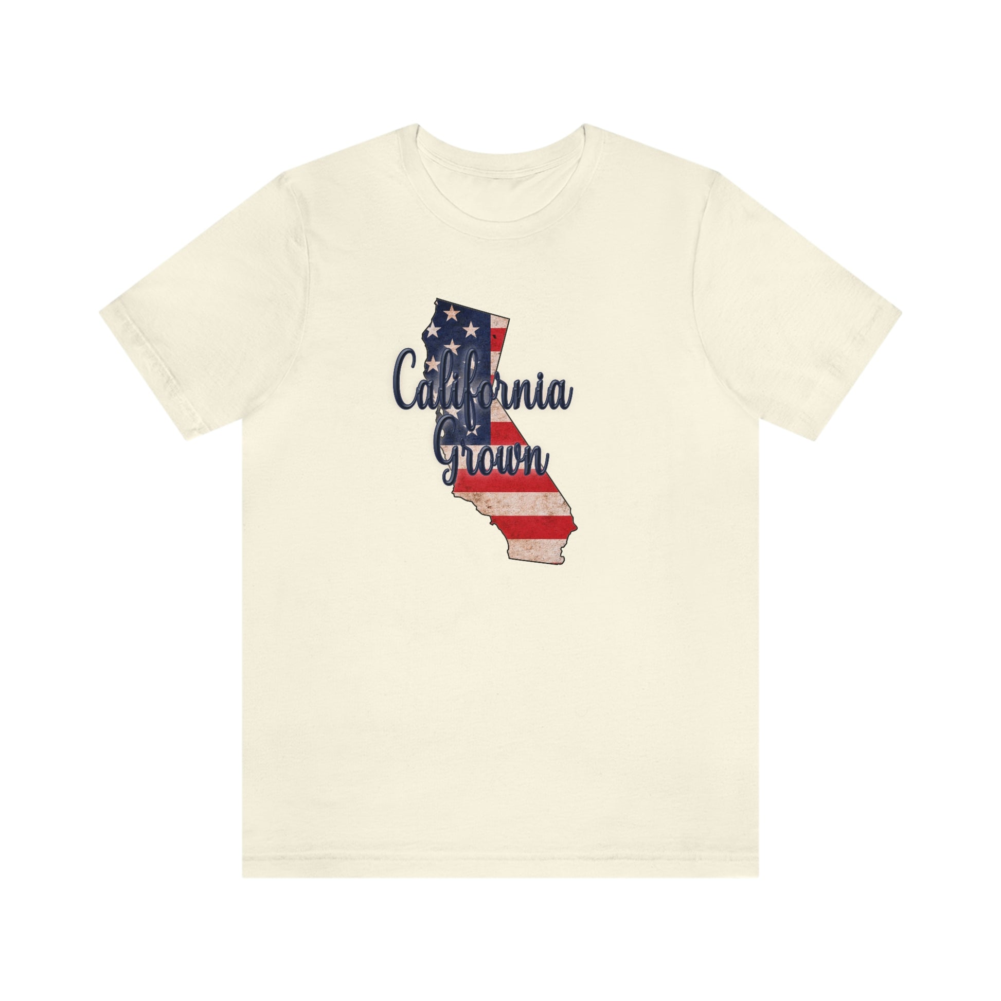 California US Flag Unisex Jersey Short Sleeve Tee Tshirt T-shirt