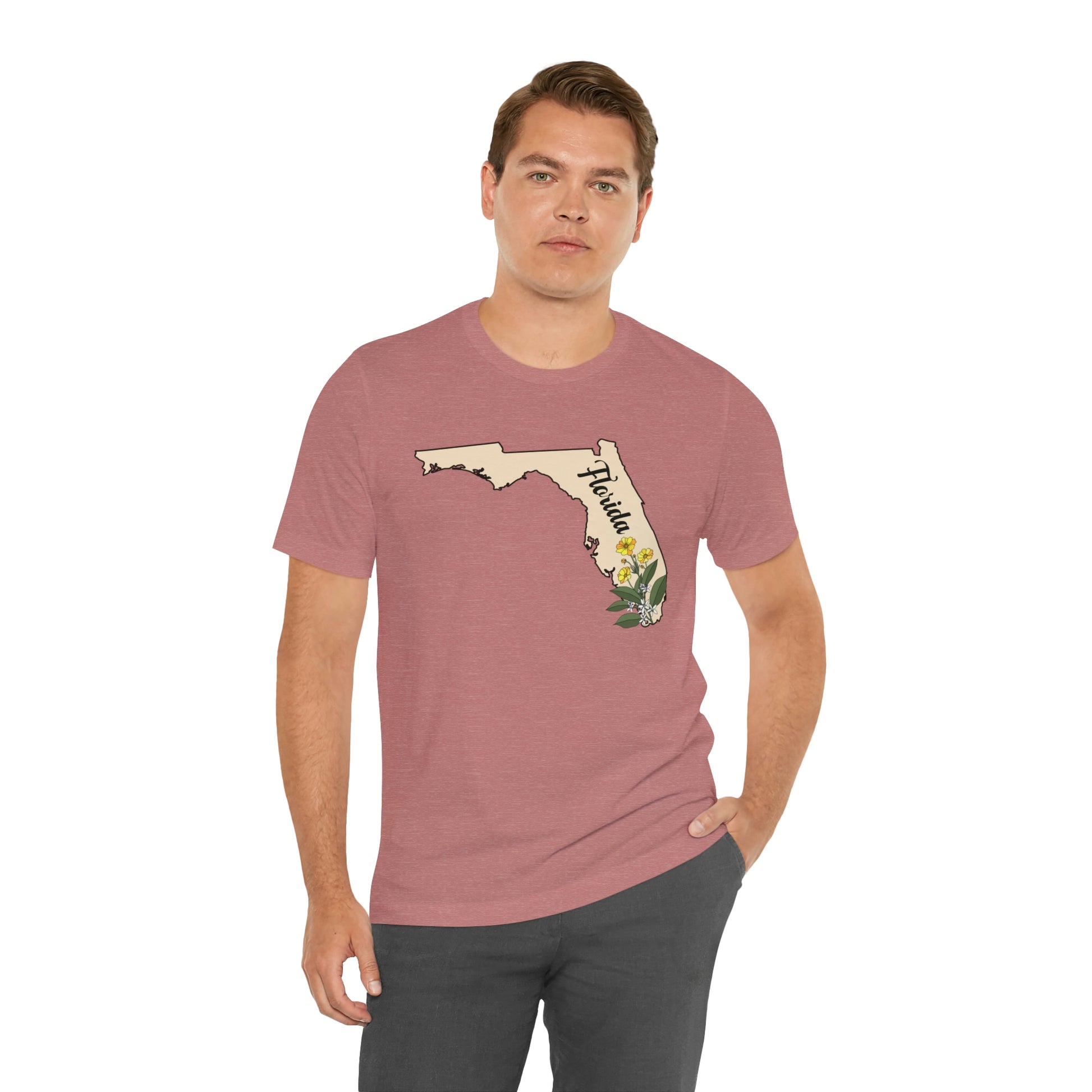 Florida State Flower Short Sleeve T-shirt