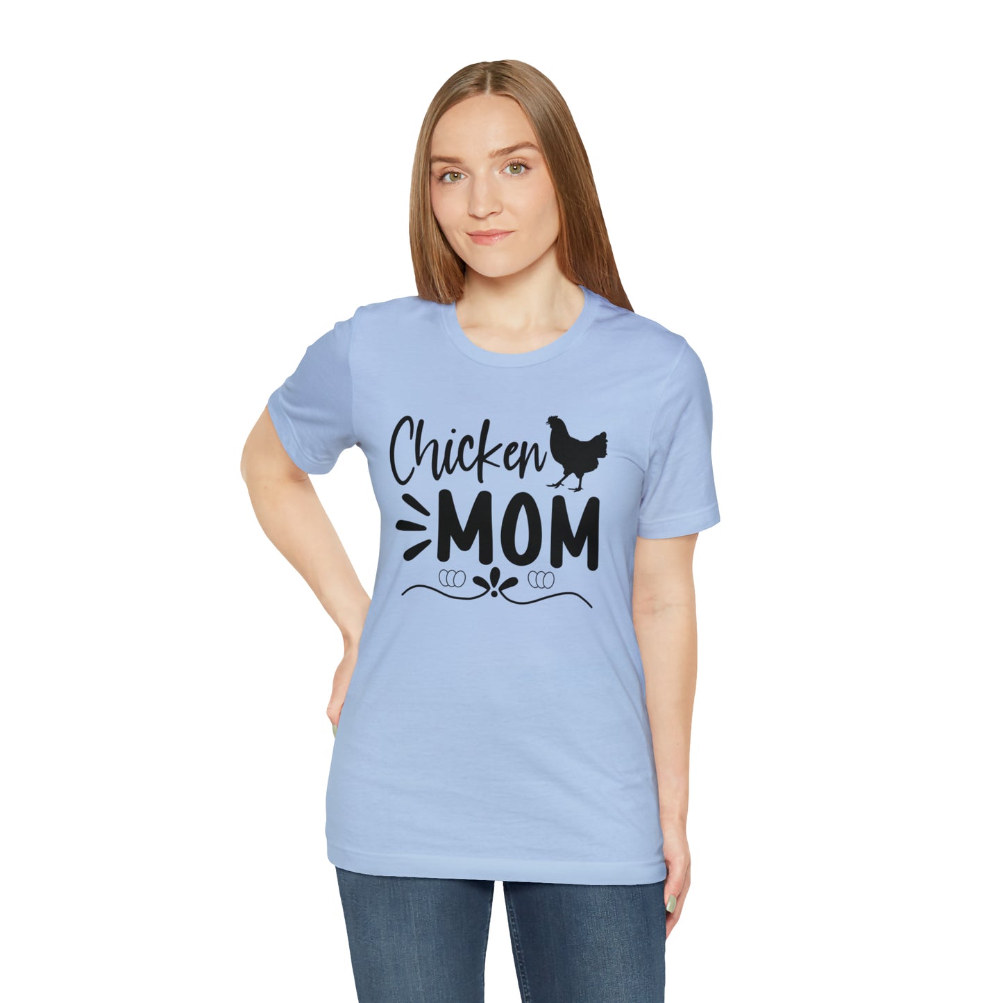 Chicken Mom Short Sleeve T-shirt