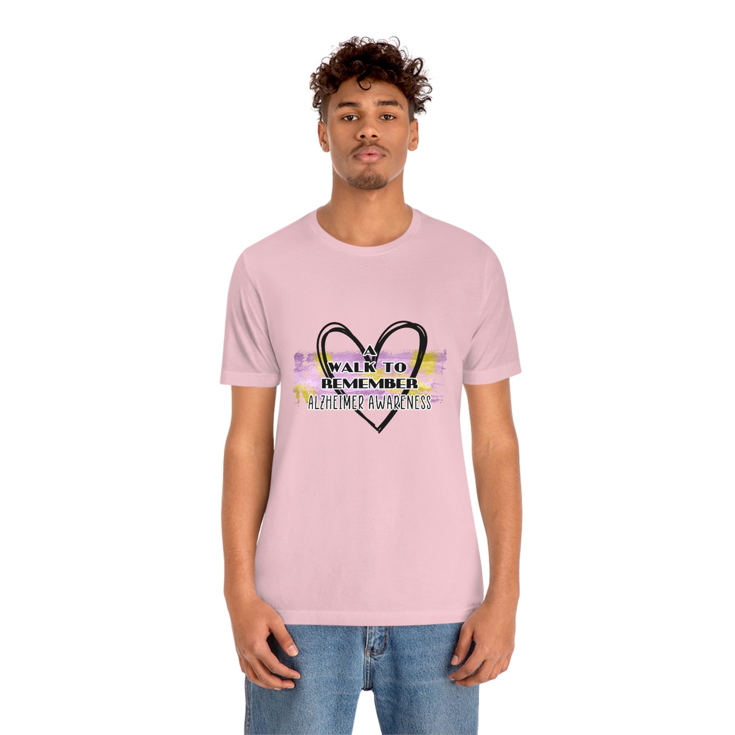 A Walk to Remember Alzheimer Awareness Unisex Jersey Short Sleeve Tee Tshirt T-shirt