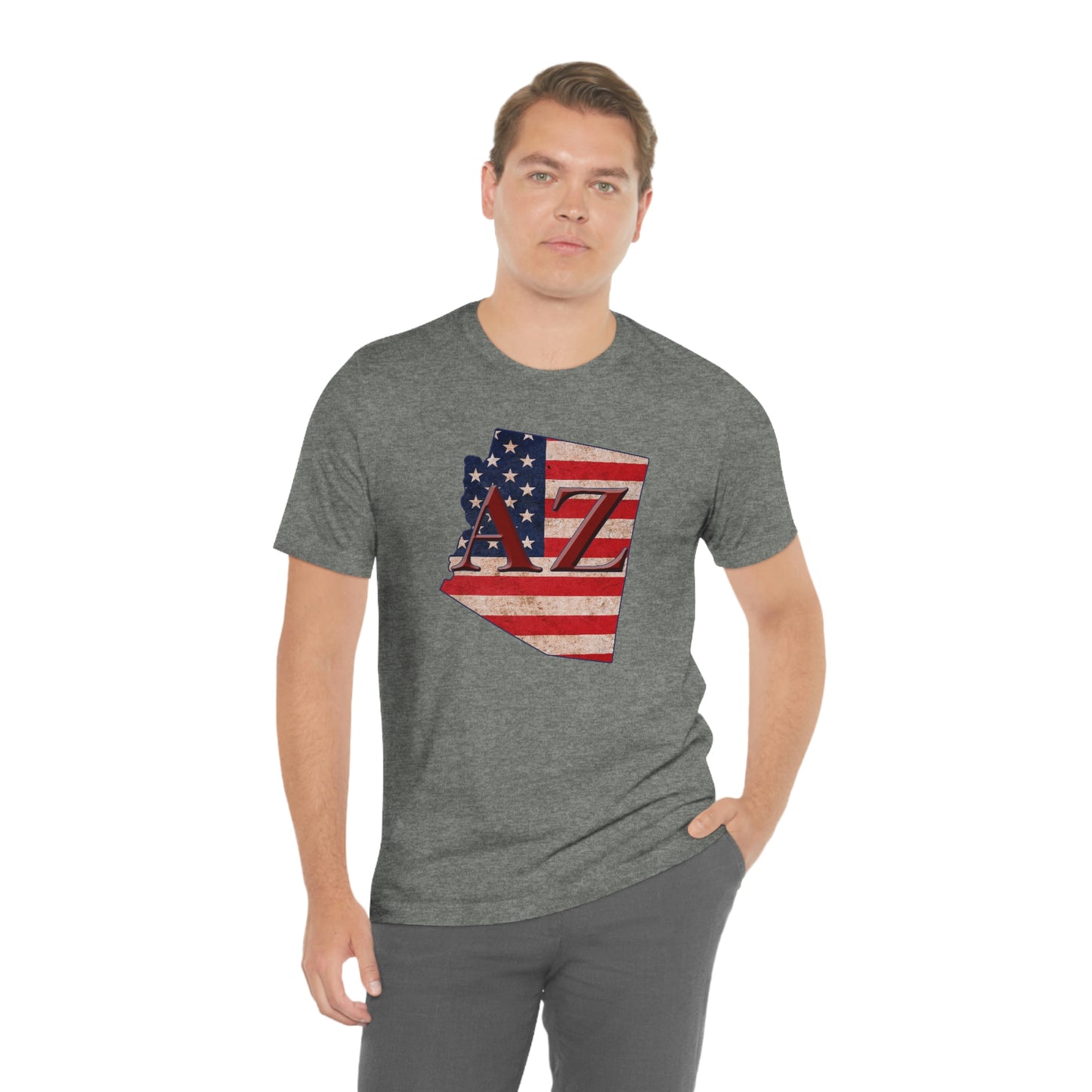 Arizona Flag AZ Unisex Jersey Short Sleeve Tee Tshirt T-shirt