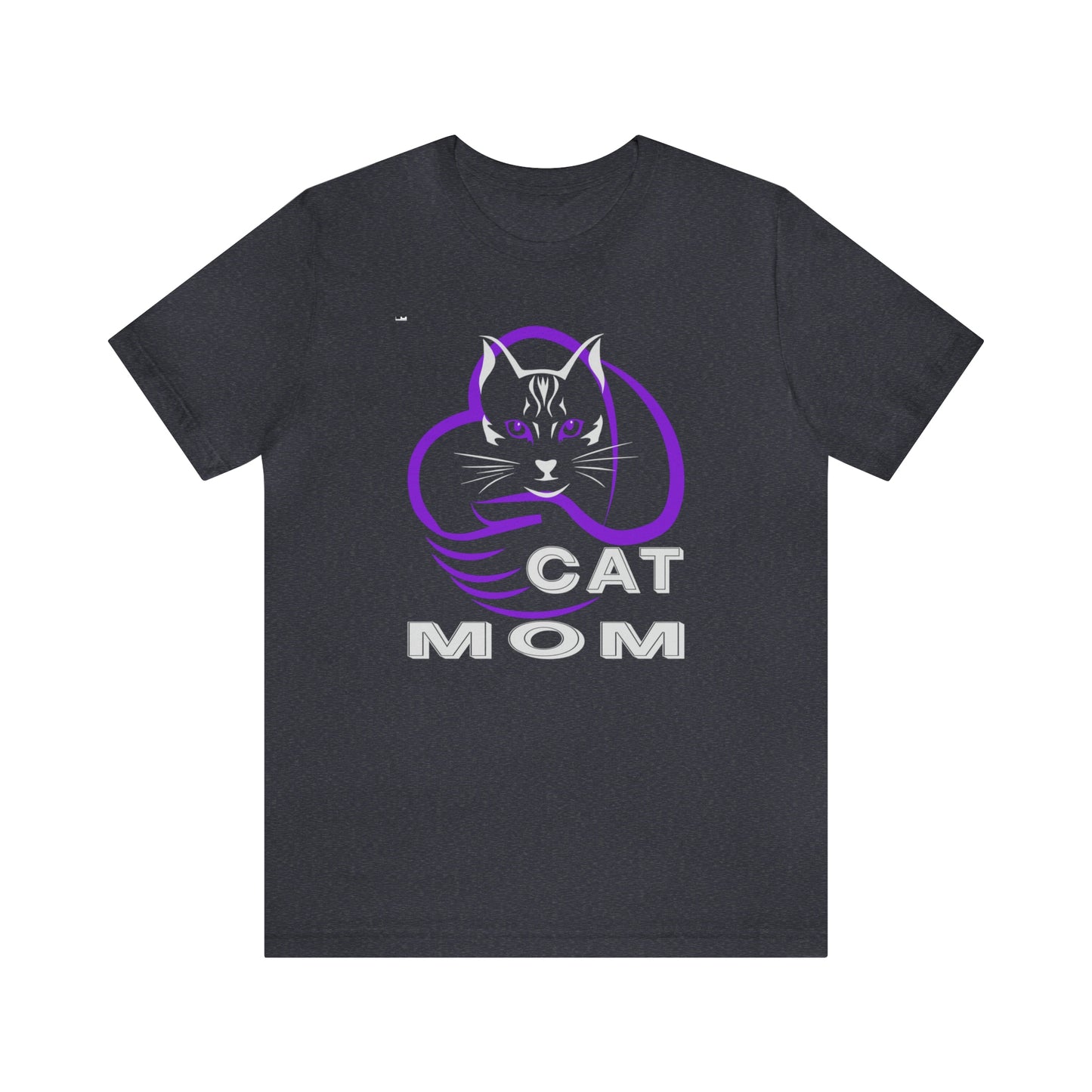 Cat Mom Short Sleeve T-shirt