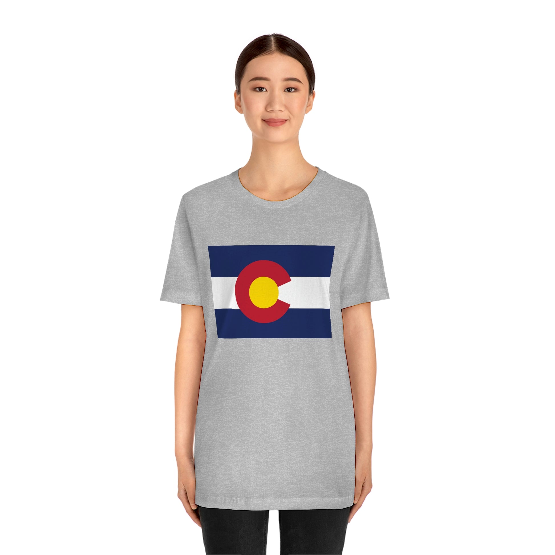 Colorado Flag Unisex Jersey Short Sleeve Tee Tshirt T-shirt