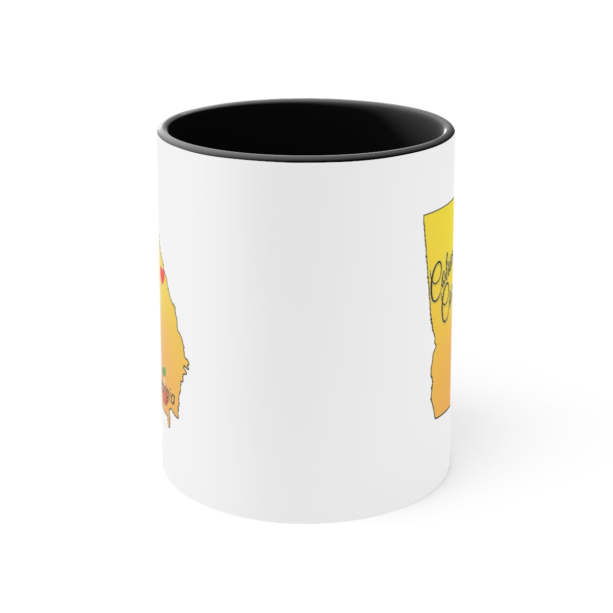 Columbia County Georgia Accent Coffee Mug, 11oz