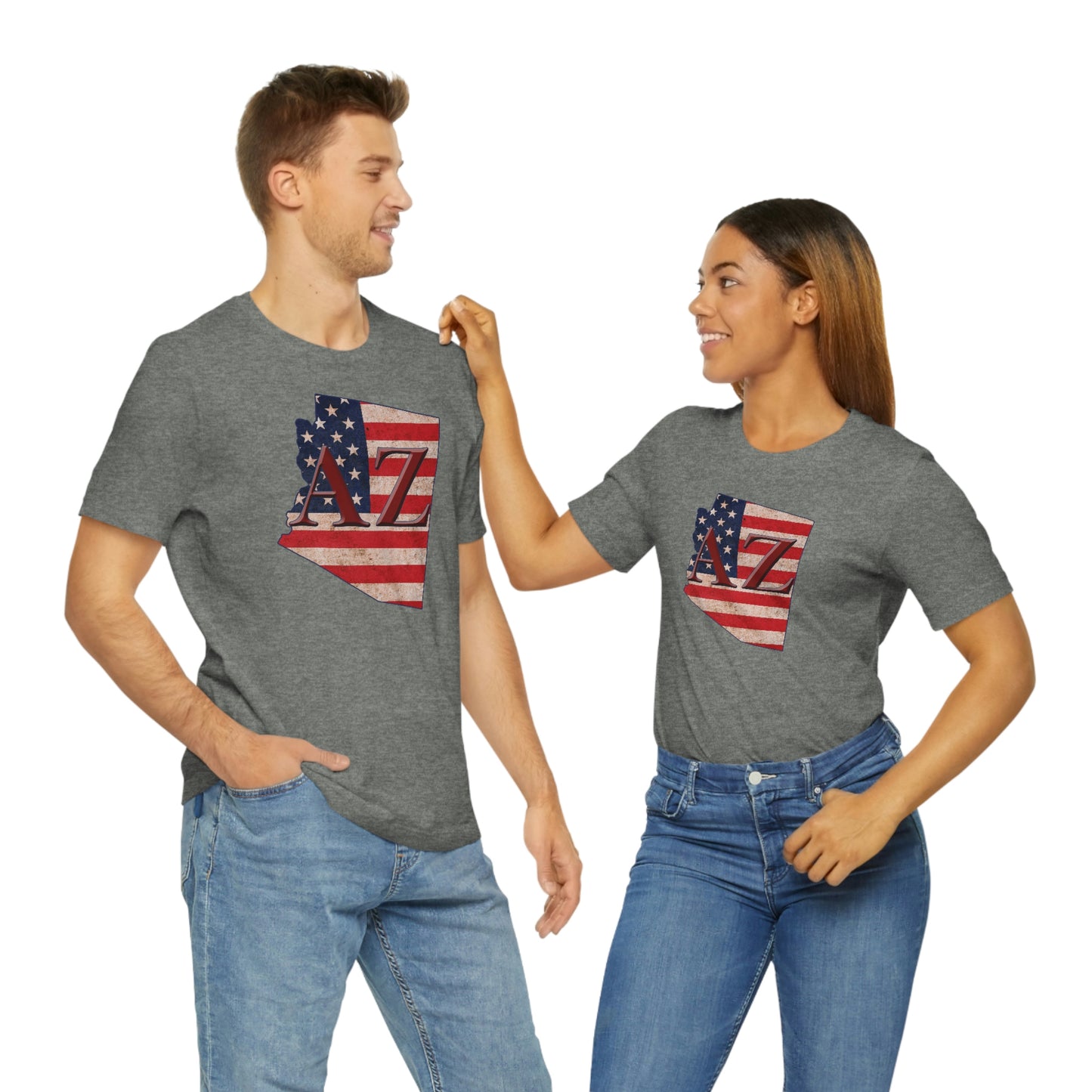 Arizona Flag AZ Unisex Jersey Short Sleeve Tee Tshirt T-shirt