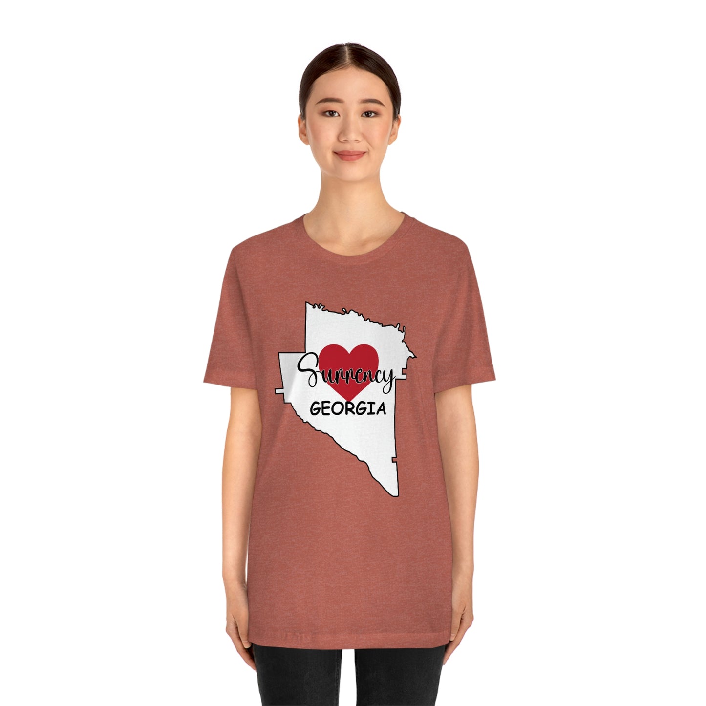 Surrency Georgia Unisex Jersey Short Sleeve Tee