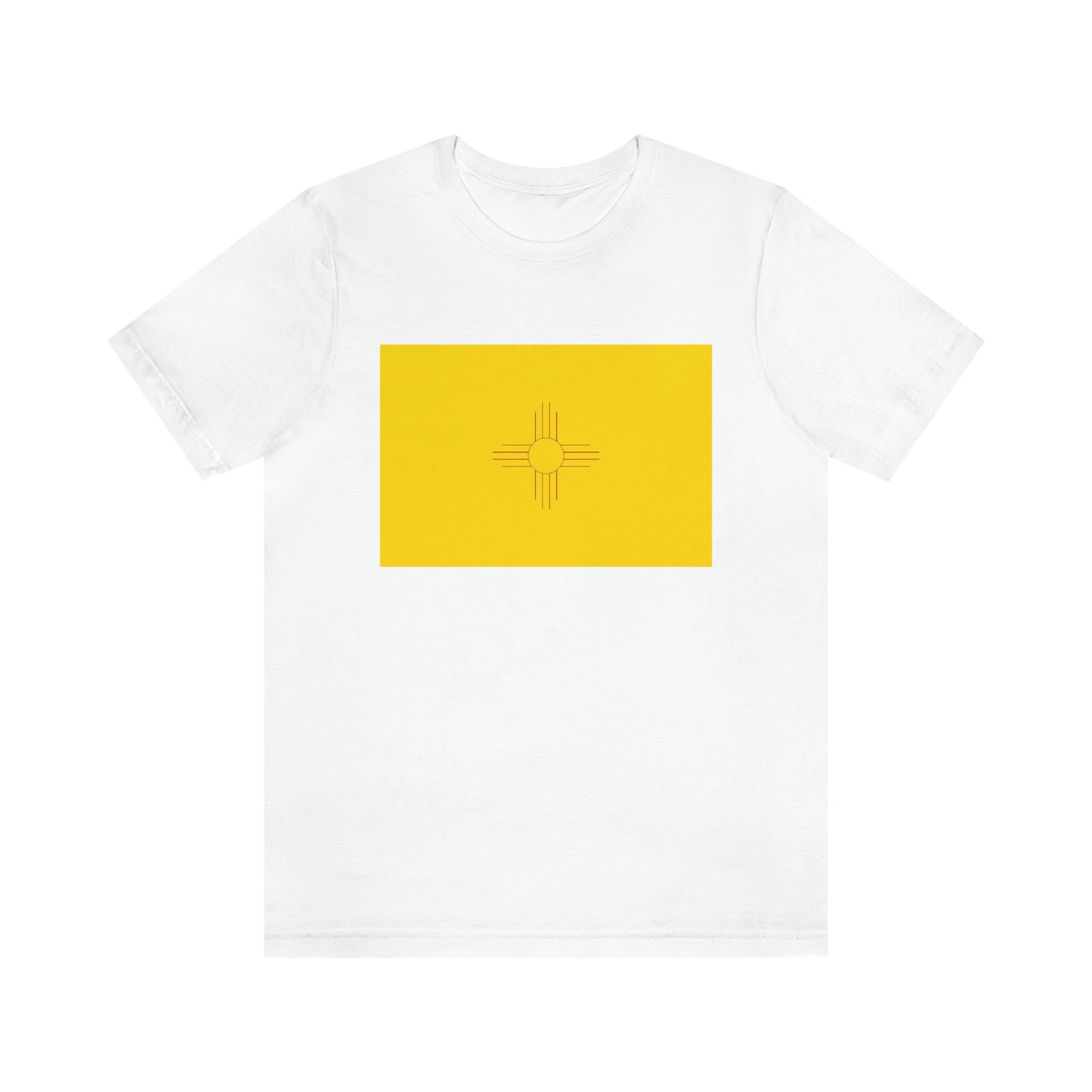 New Mexico Flag Unisex Jersey Short Sleeve Tee Tshirt T-shirt
