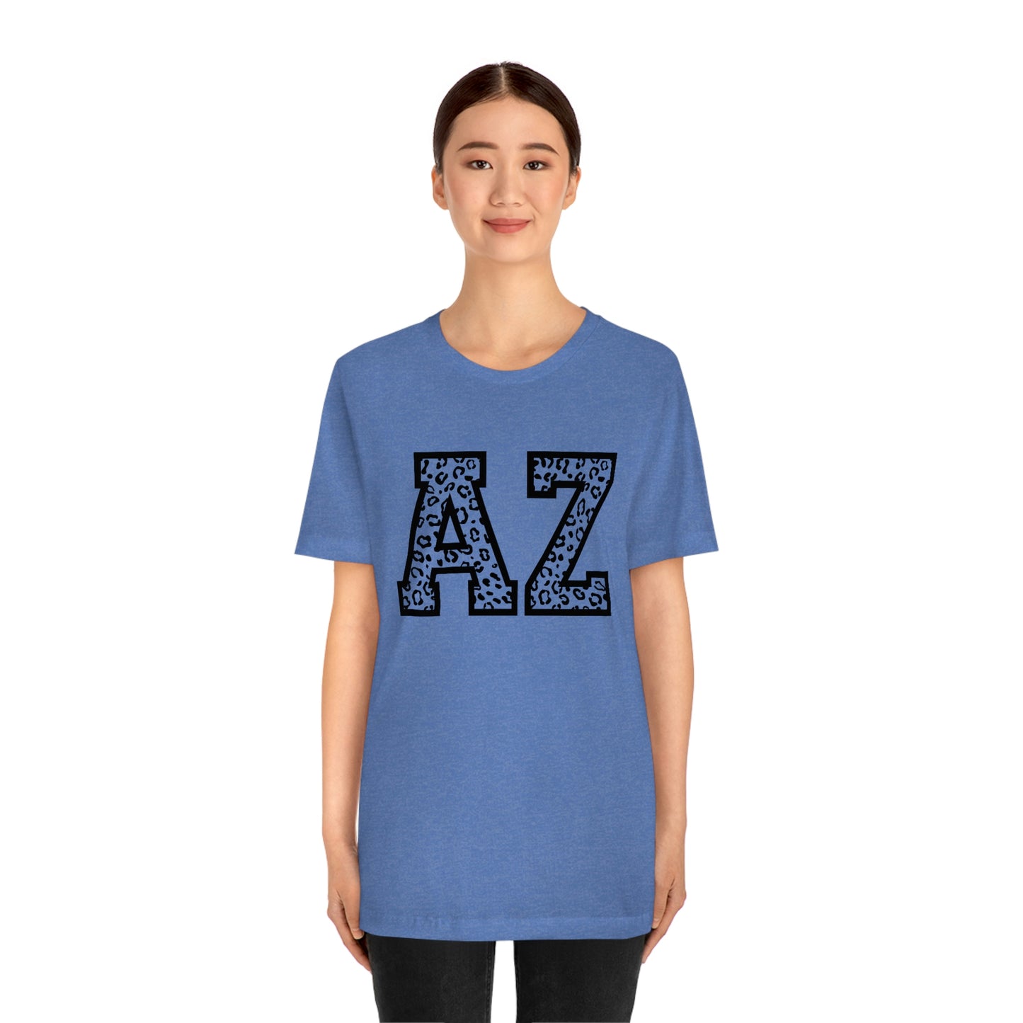 Arizona AZ Leopard Print Unisex Jersey Short Sleeve Tee Tshirt T-shirt