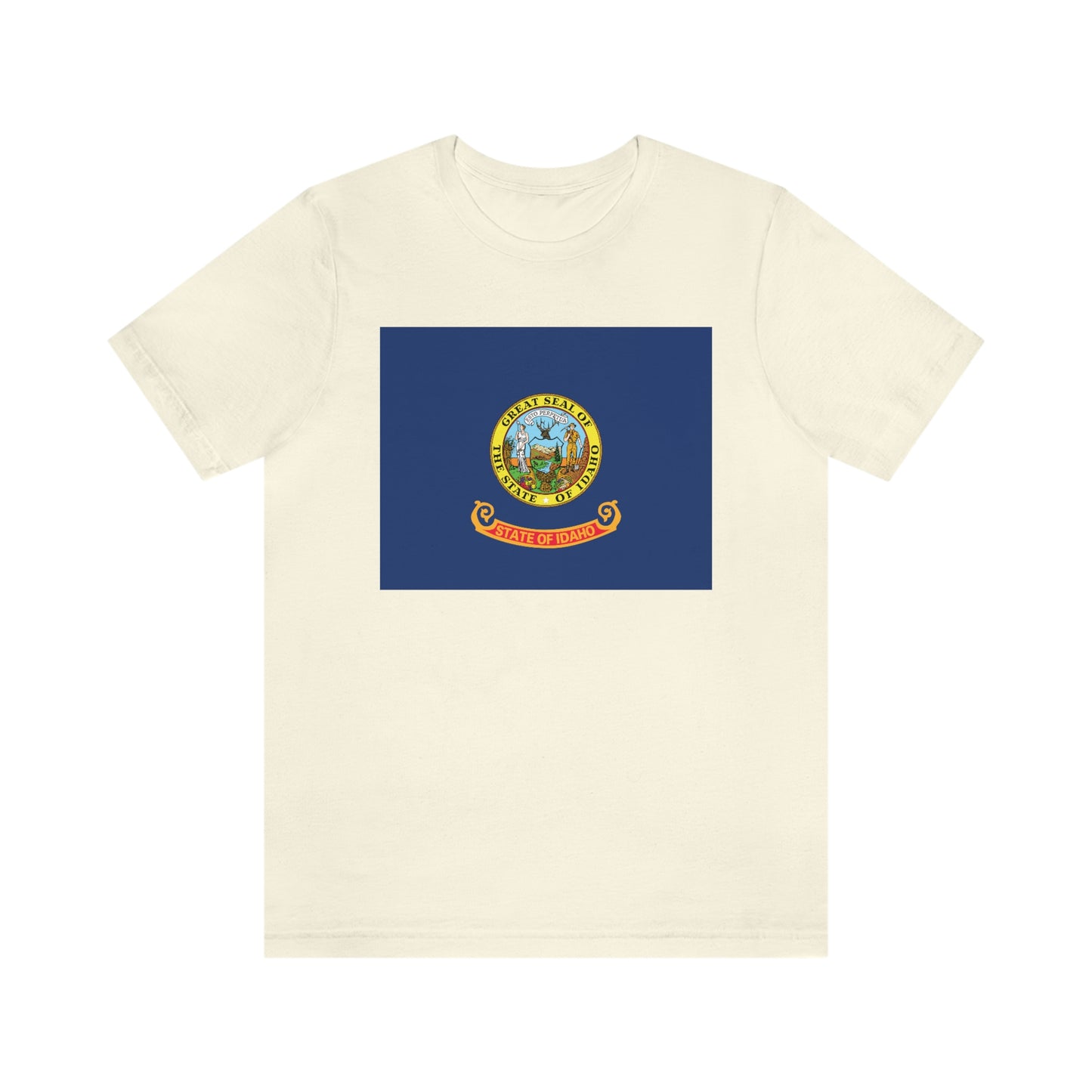 Idaho Flag Unisex Jersey Short Sleeve Tee Tshirt T-shirt