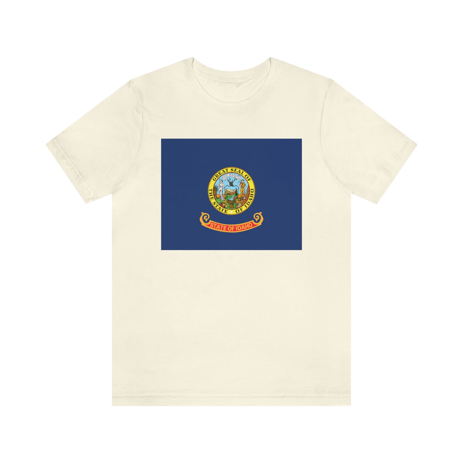 Idaho Flag Unisex Jersey Short Sleeve Tee Tshirt T-shirt