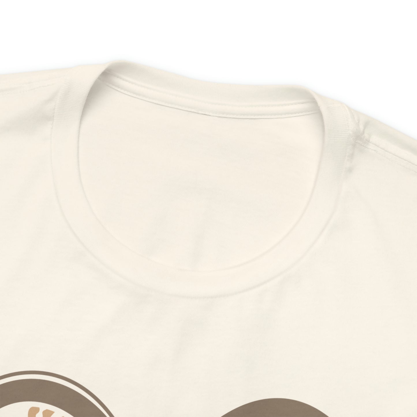 Michigan Gold Leopard Heart Black Script Short Sleeve T-shirt
