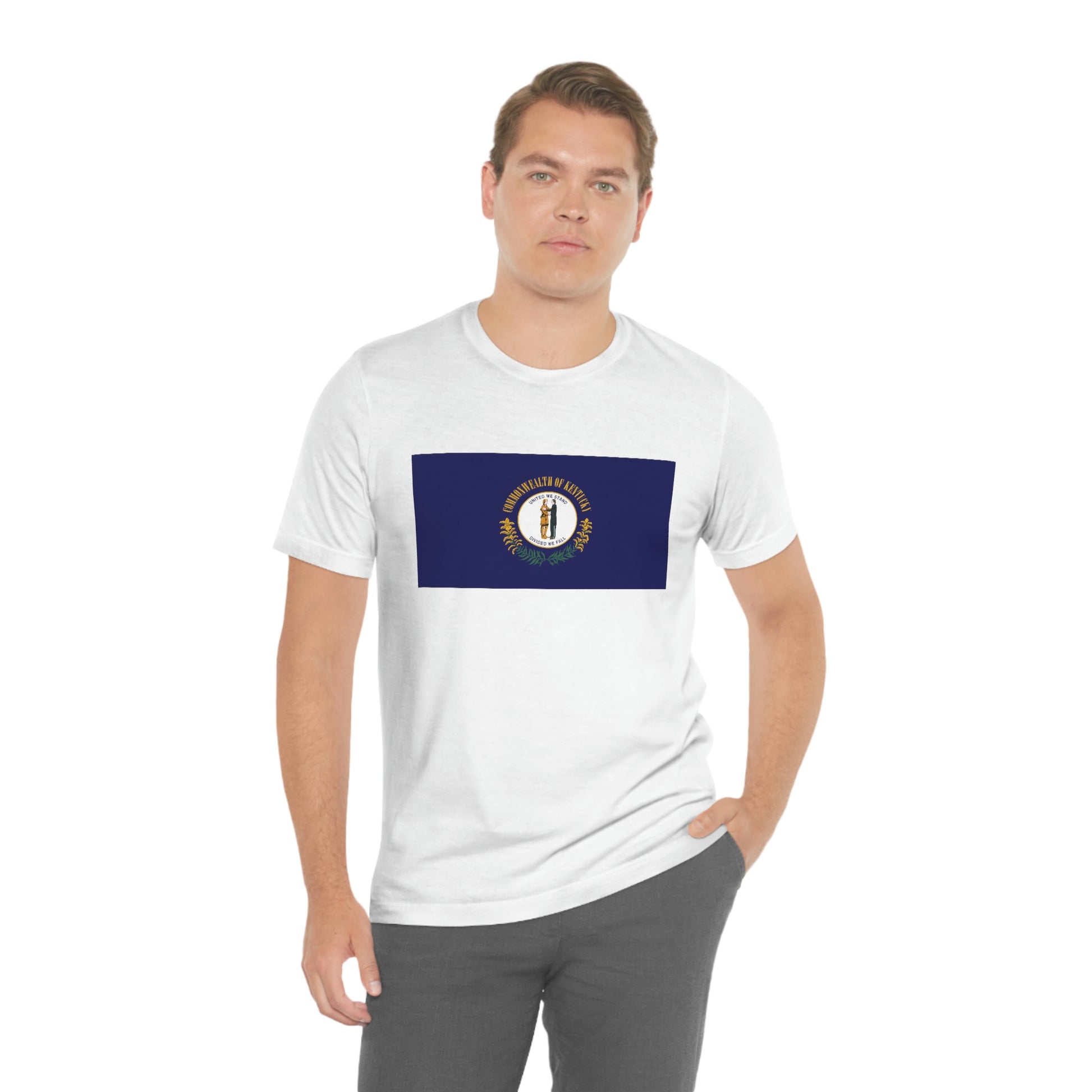 Kentucky Flag Unisex Jersey Short Sleeve Tee Tshirt T-shirt