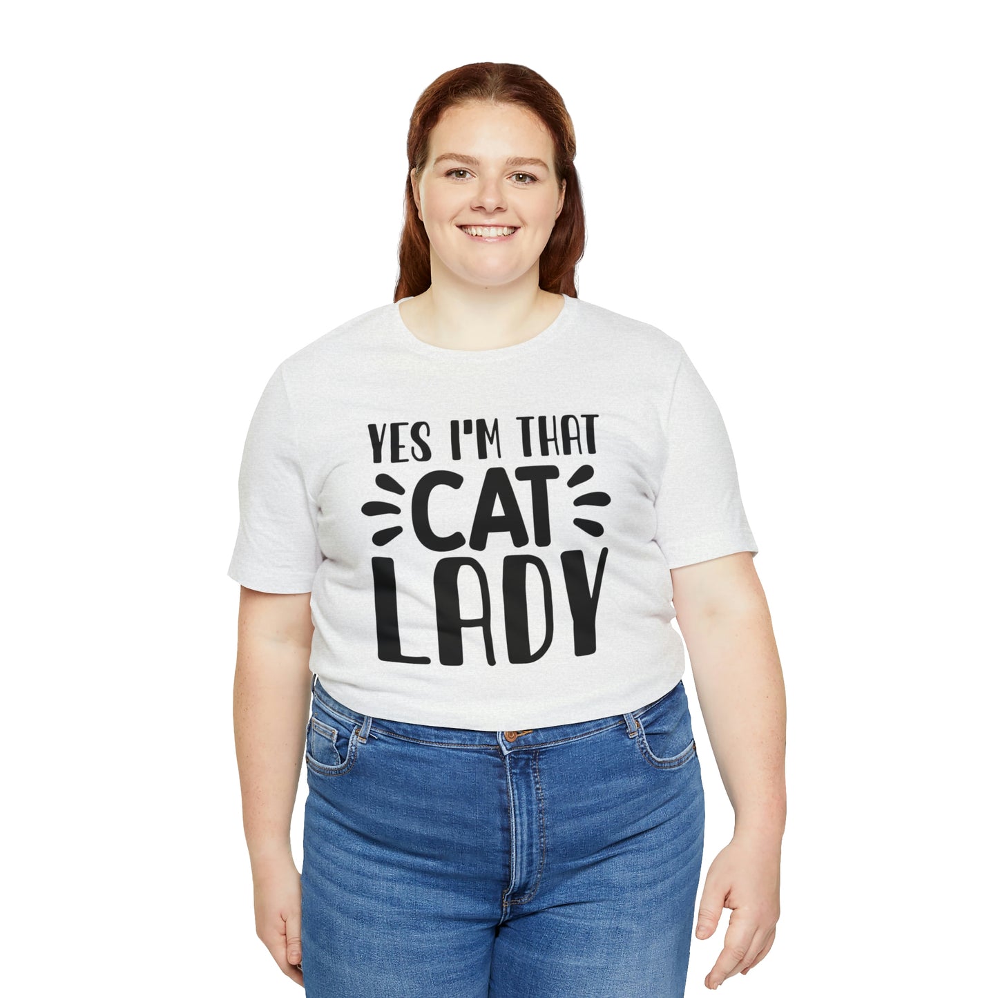 Yes I'm That Cat Lady Short Sleeve T-shirt