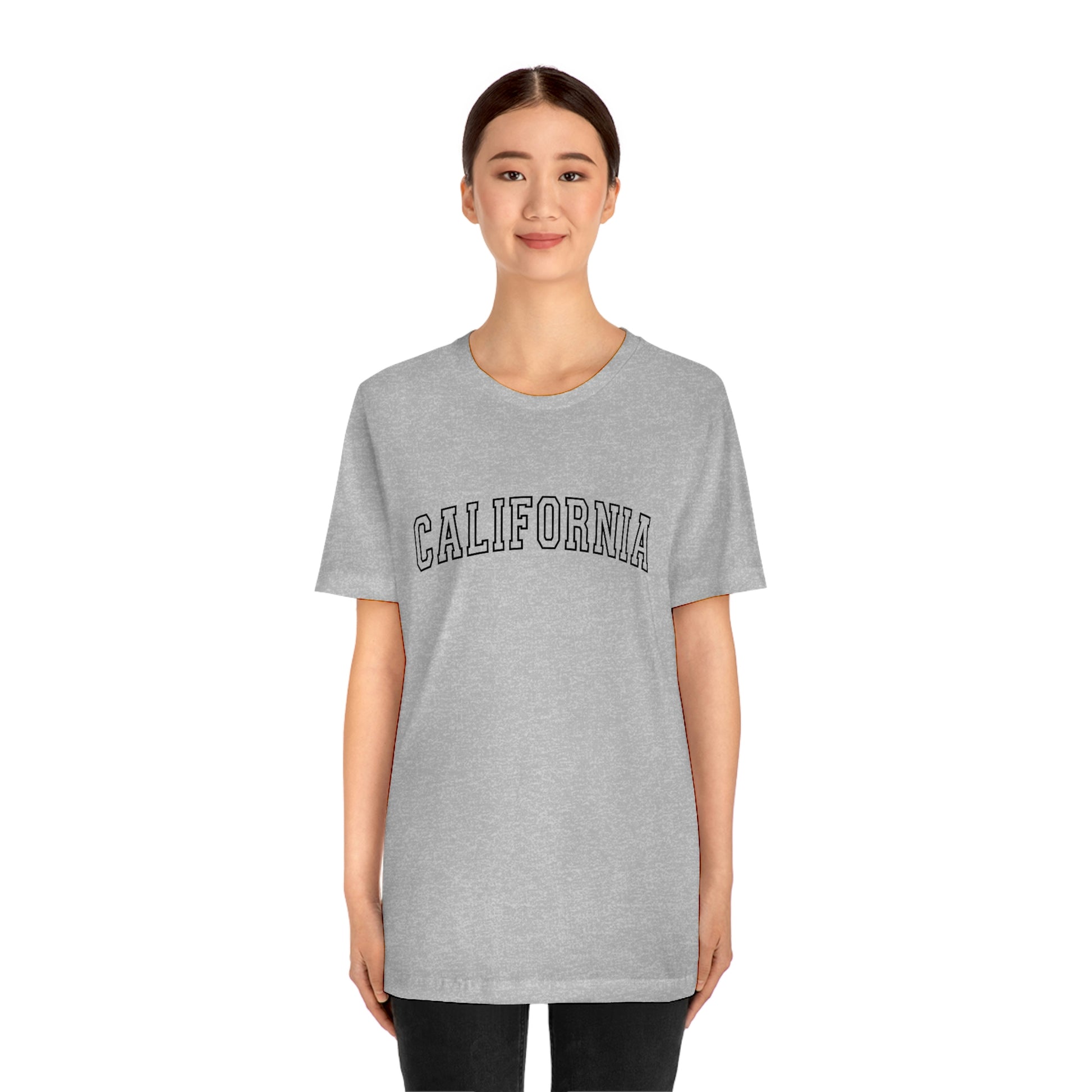 California Arch Varsity Letters Unisex Jersey Short Sleeve Tee Tshirt T-shirt