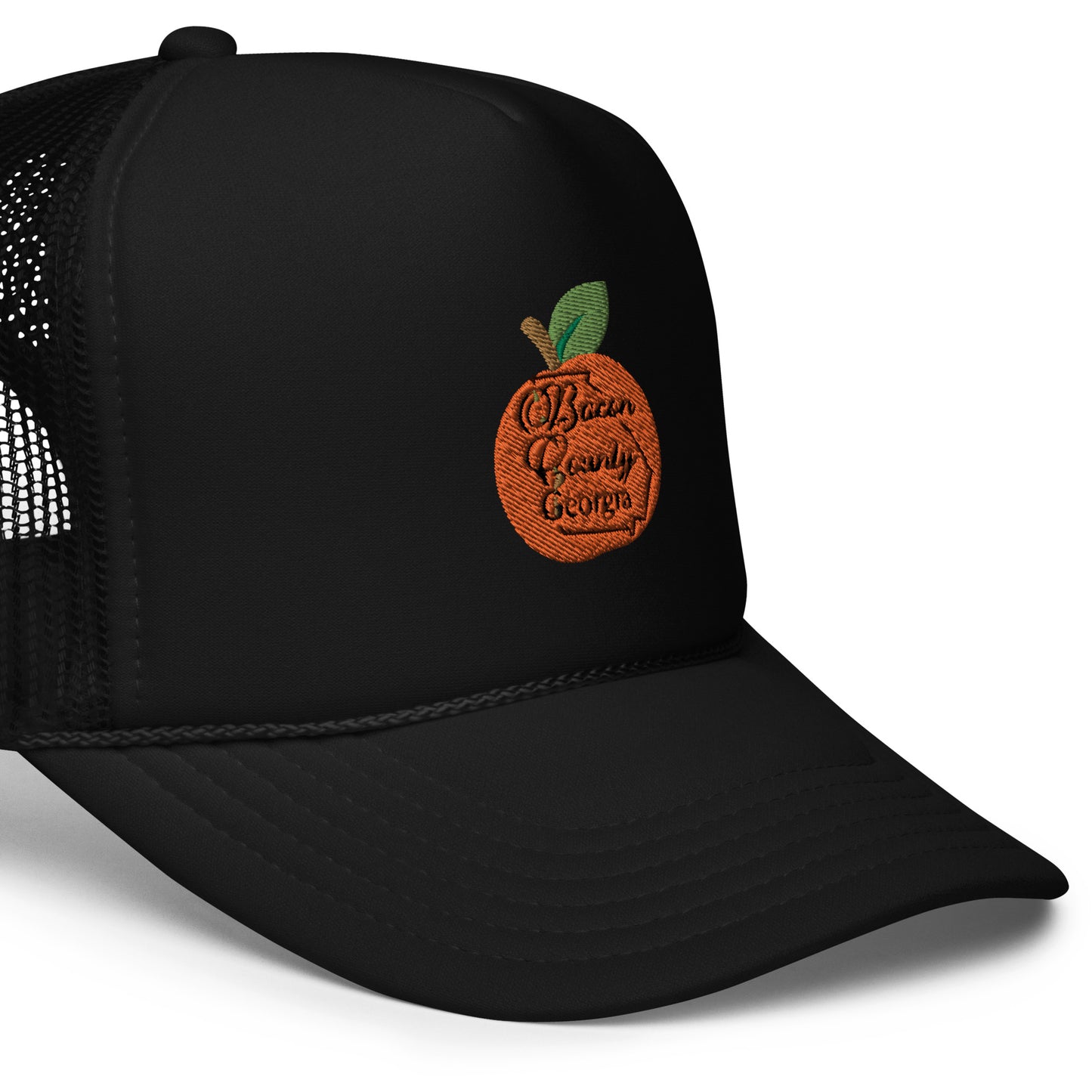Bacon County Georgia Foam trucker hat