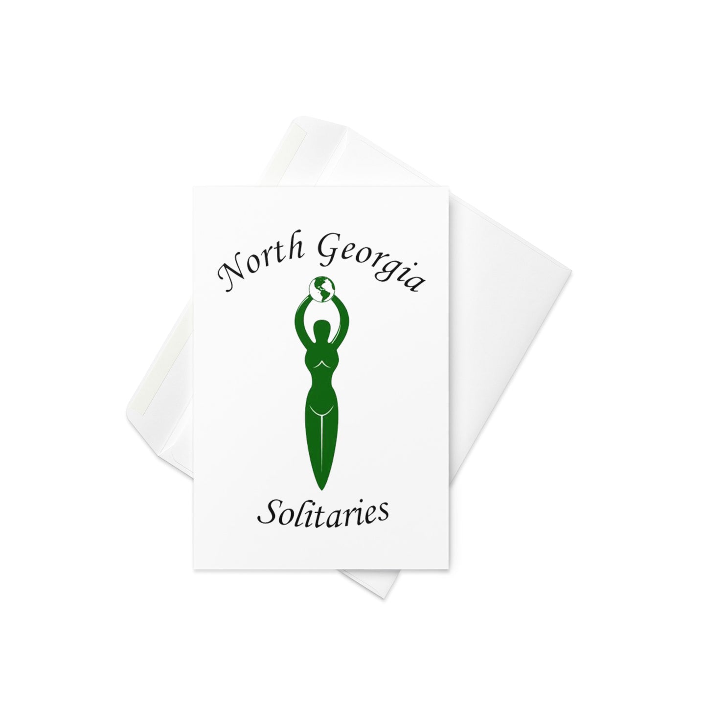 North Georgia Solitaries Greeting card