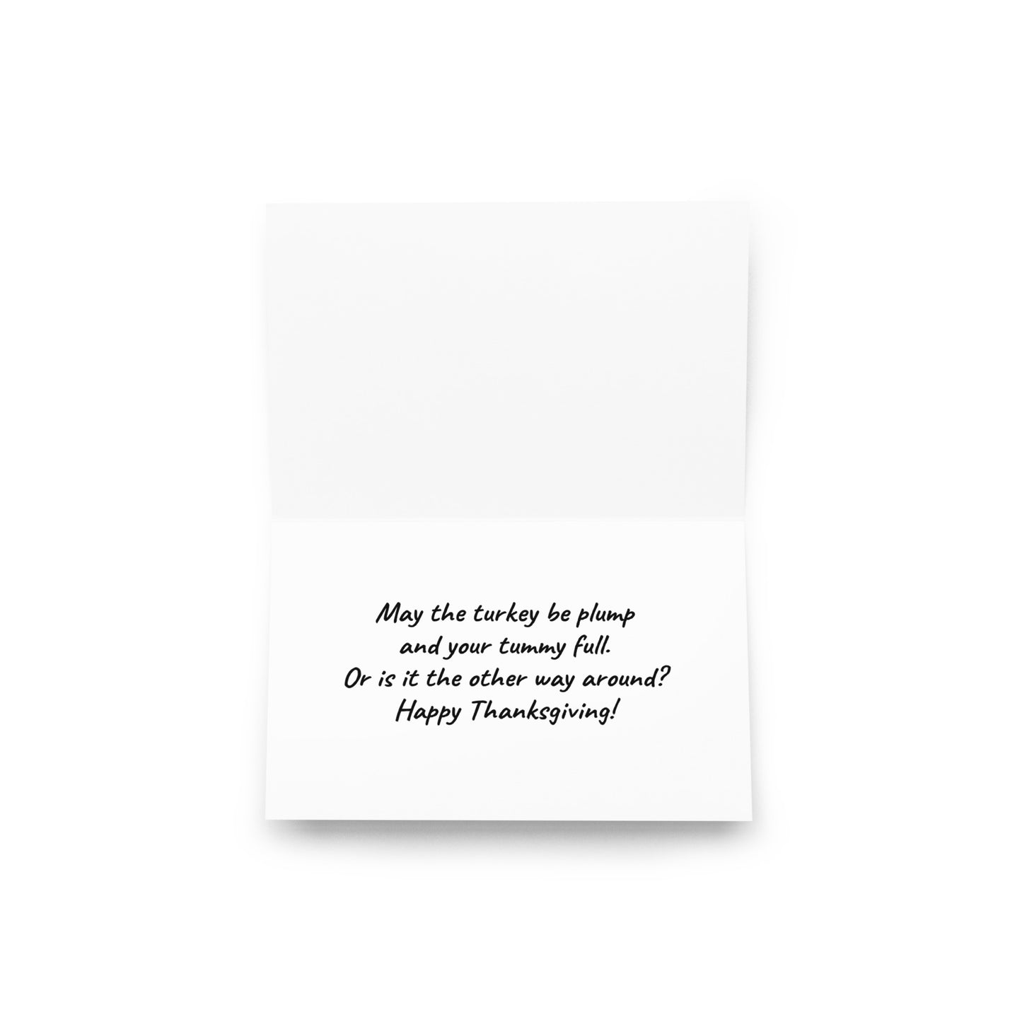 It's Turkey Time Greeting card