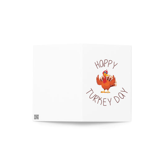 Happy Turkey Day Greeting card