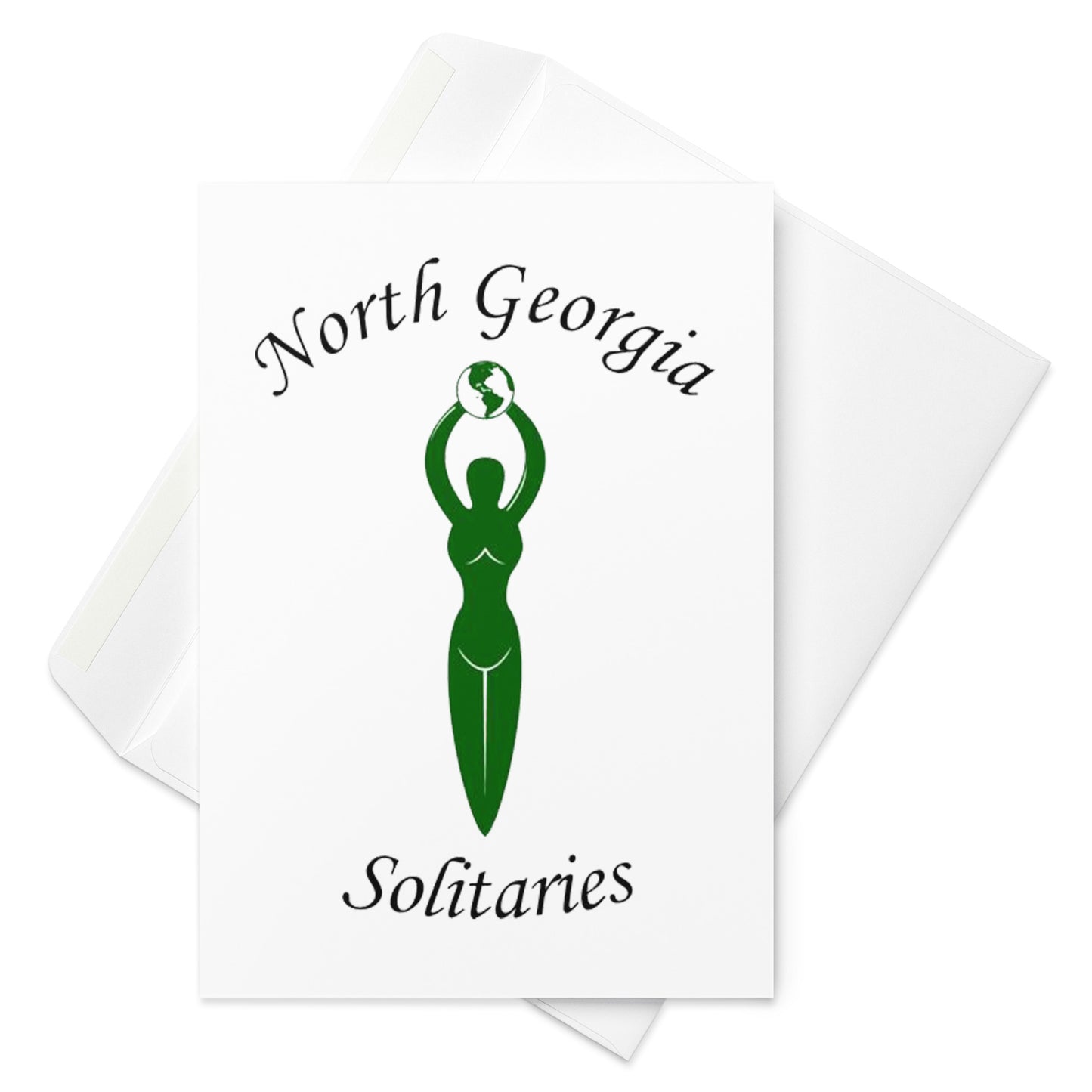 North Georgia Solitaries Greeting card