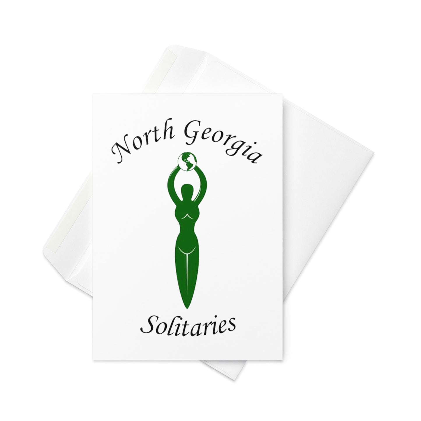 North Georgia Solitaries Greeting card