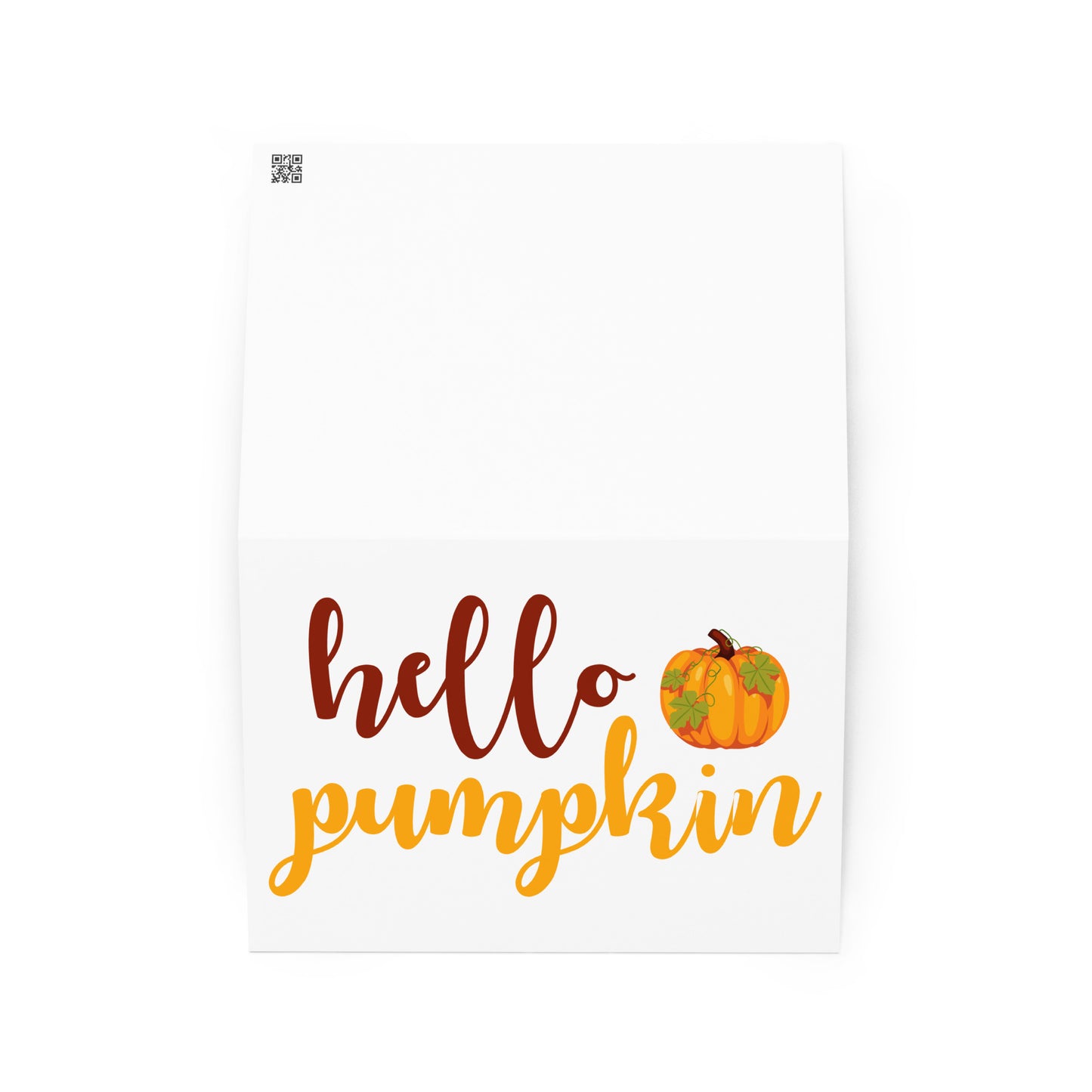 Hello Pumpkin Greeting card