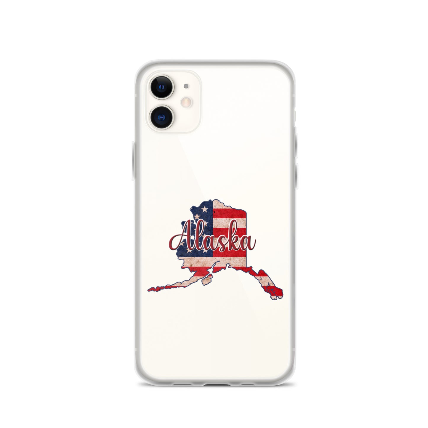Alaska US Flag iPhone Case