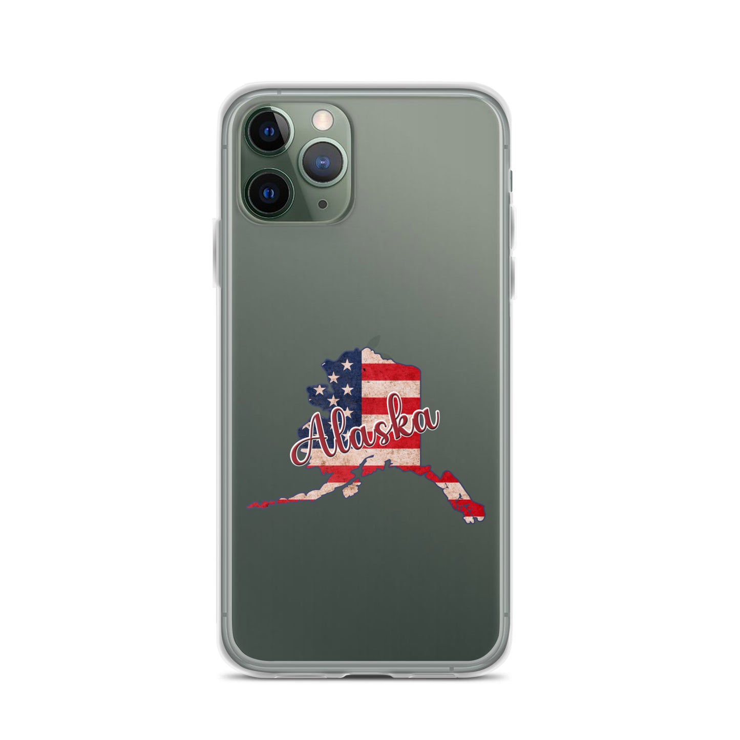 Alaska US Flag iPhone Case