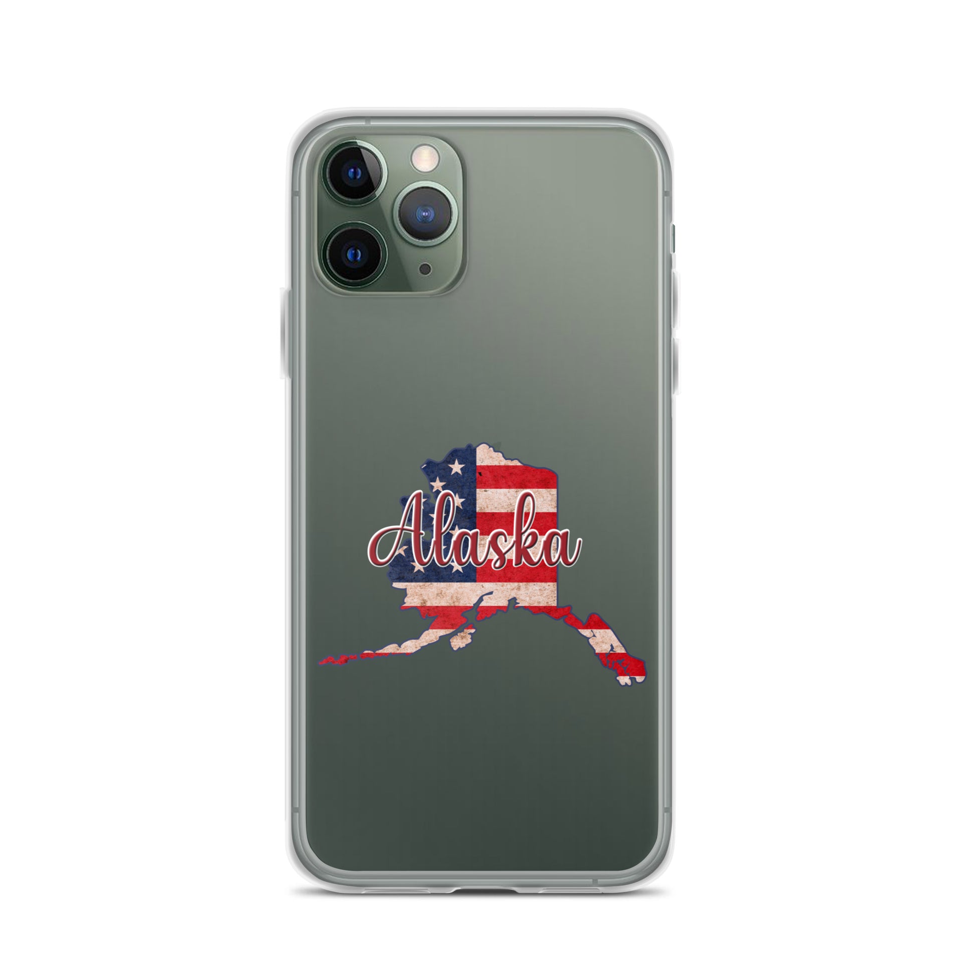 Alaska US Flag iPhone Case