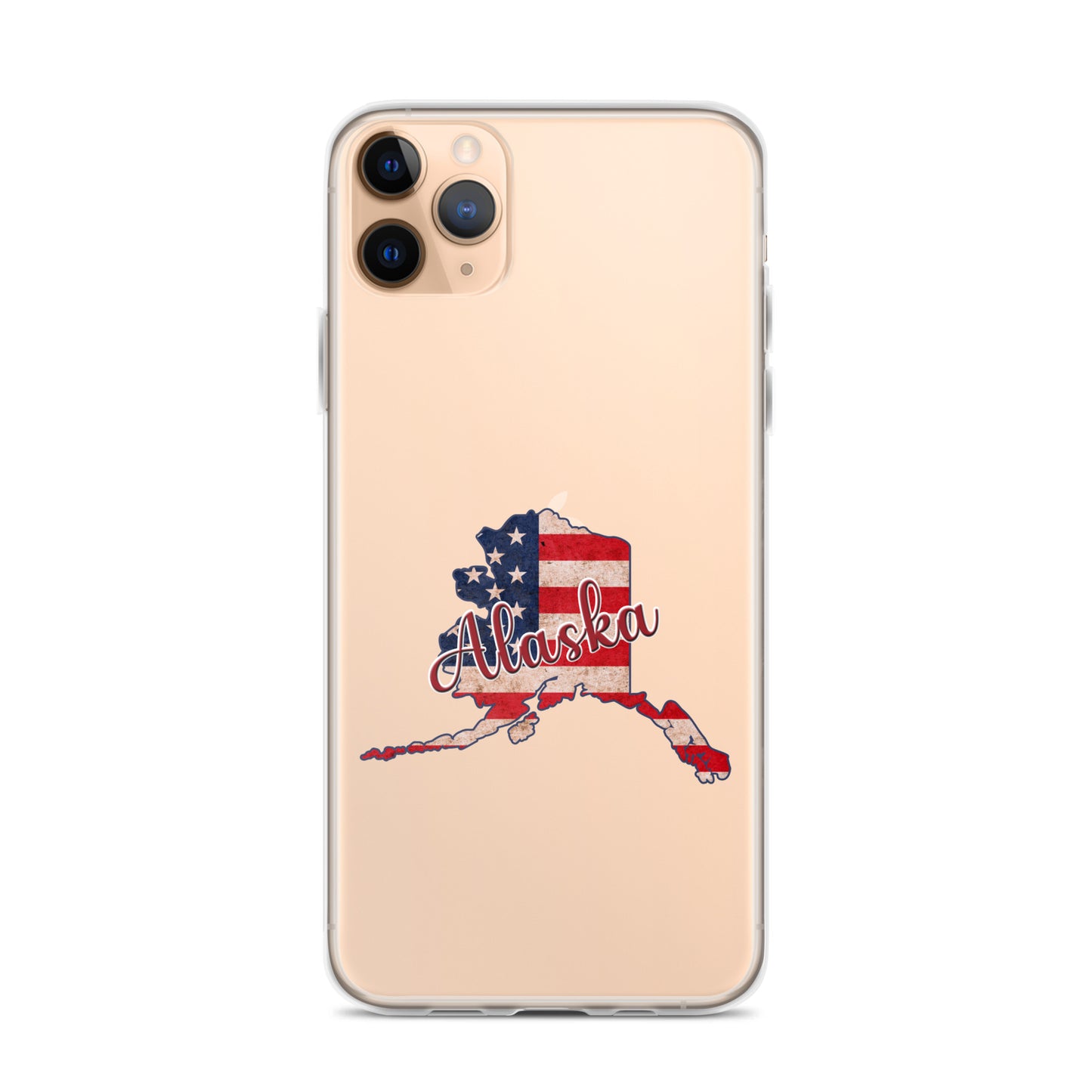 Alaska US Flag iPhone Case