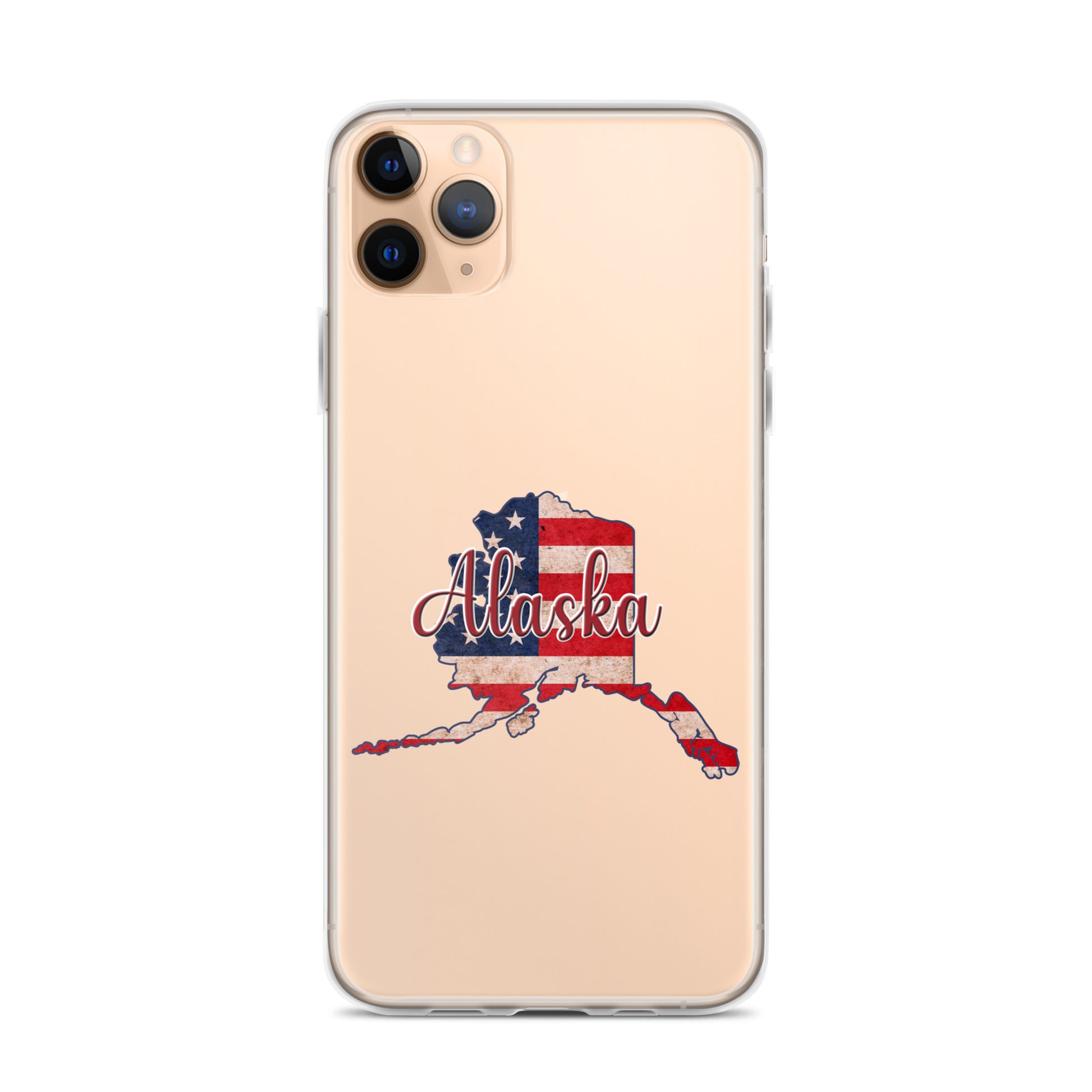 Alaska US Flag iPhone Case