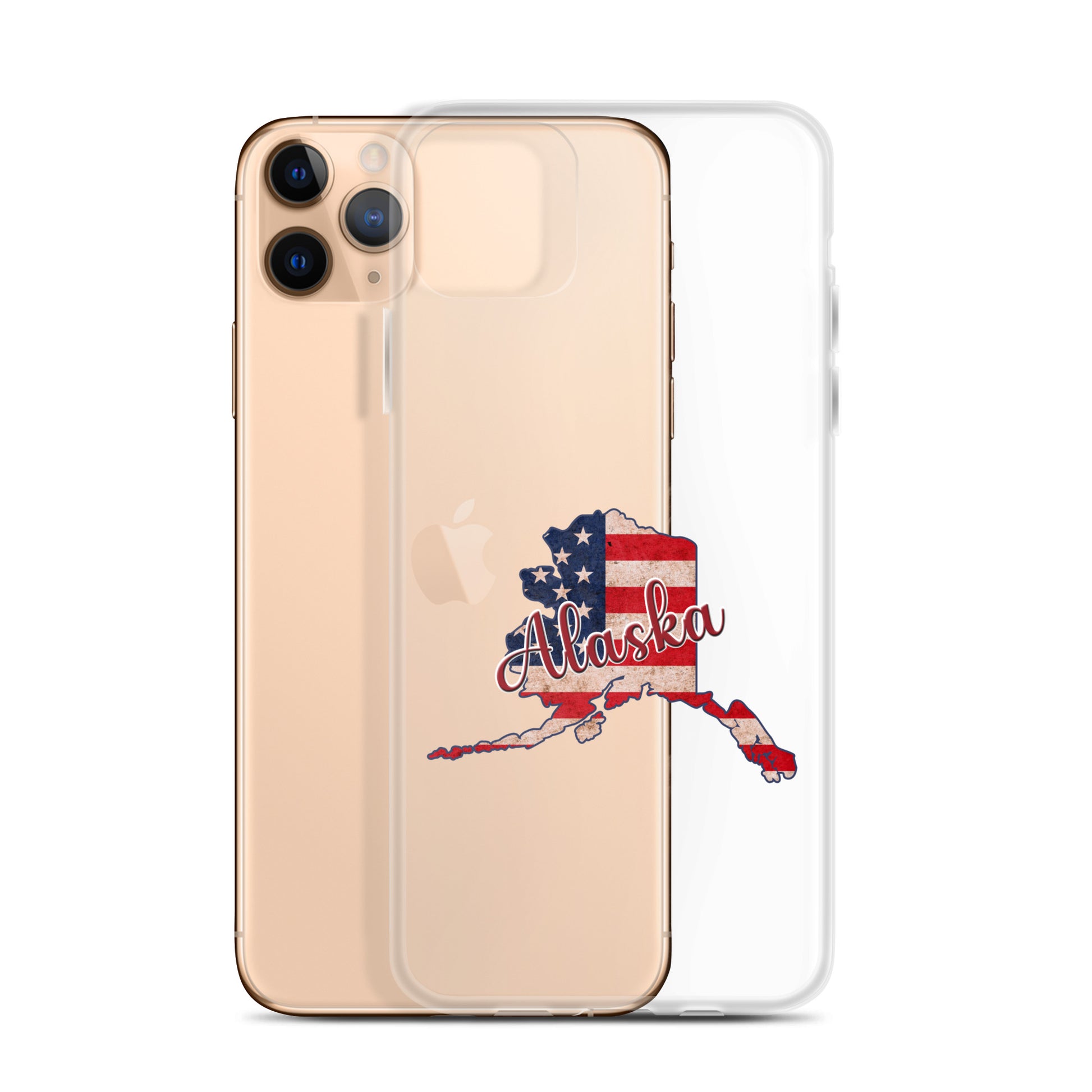 Alaska US Flag iPhone Case