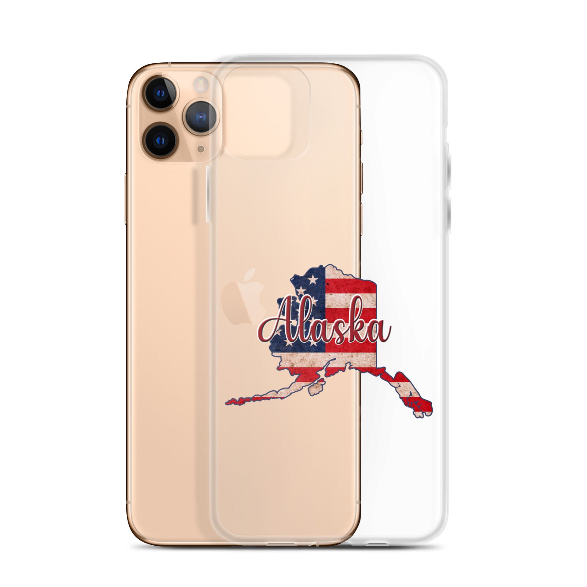 Alaska US Flag iPhone Case