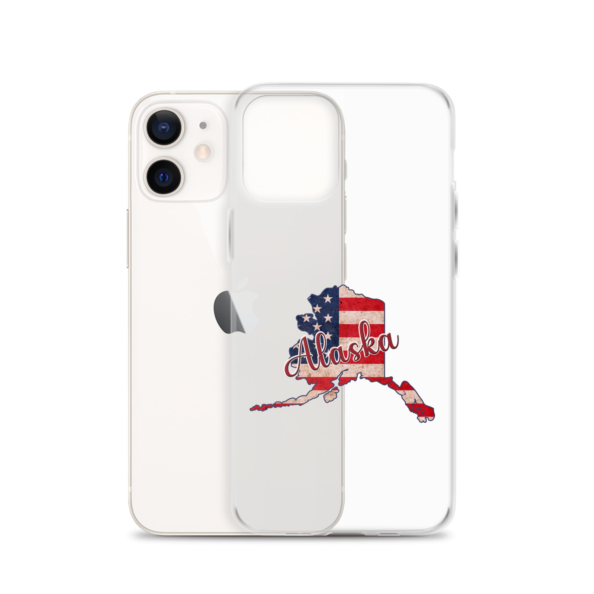 Alaska US Flag iPhone Case
