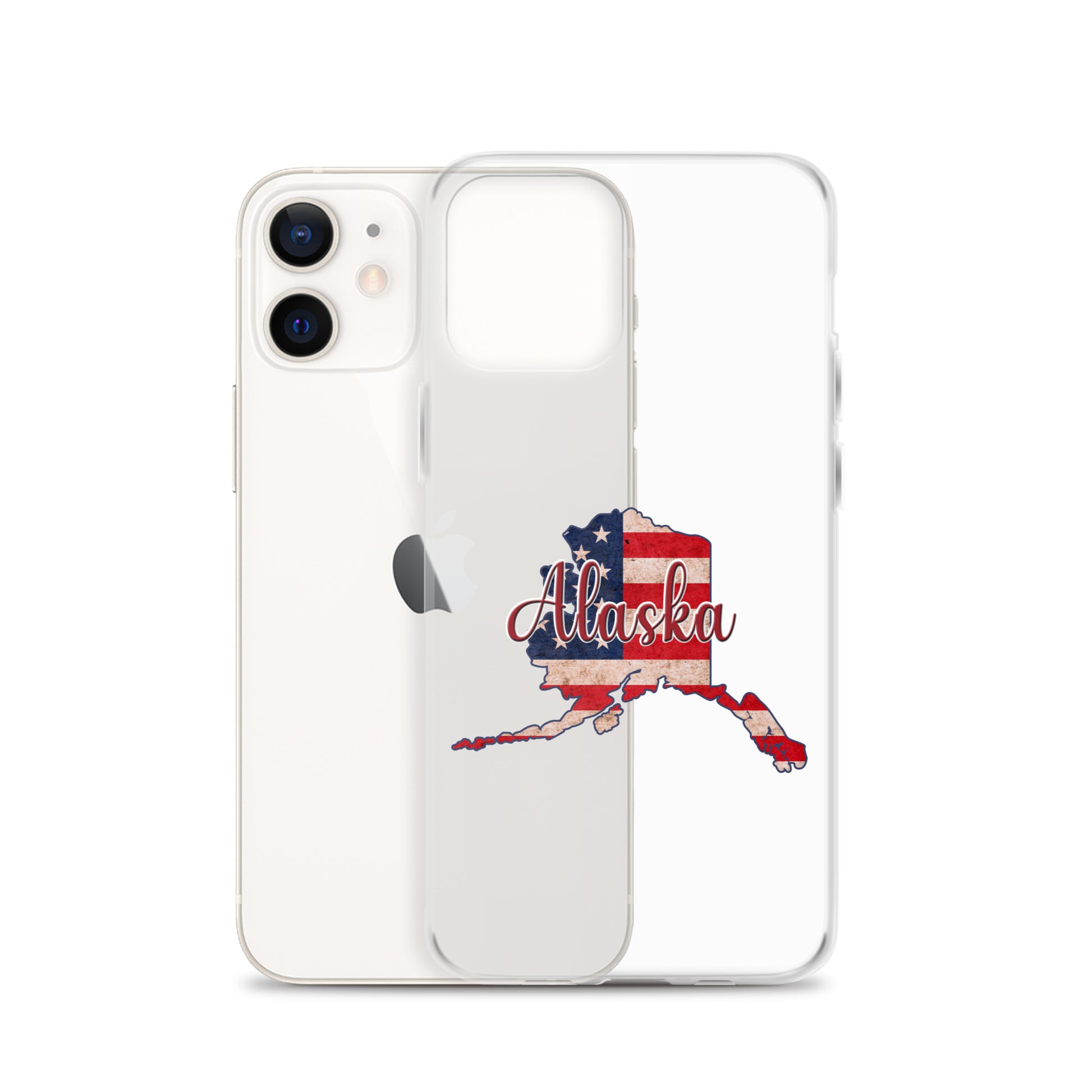 Alaska US Flag iPhone Case