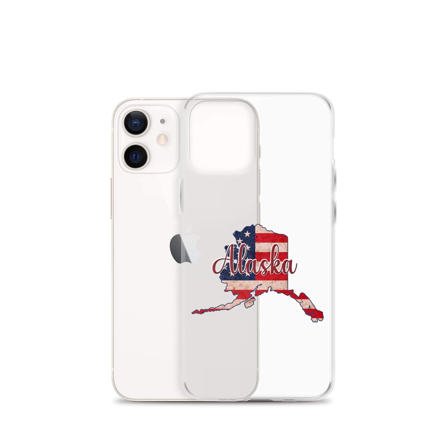 Alaska US Flag iPhone Case