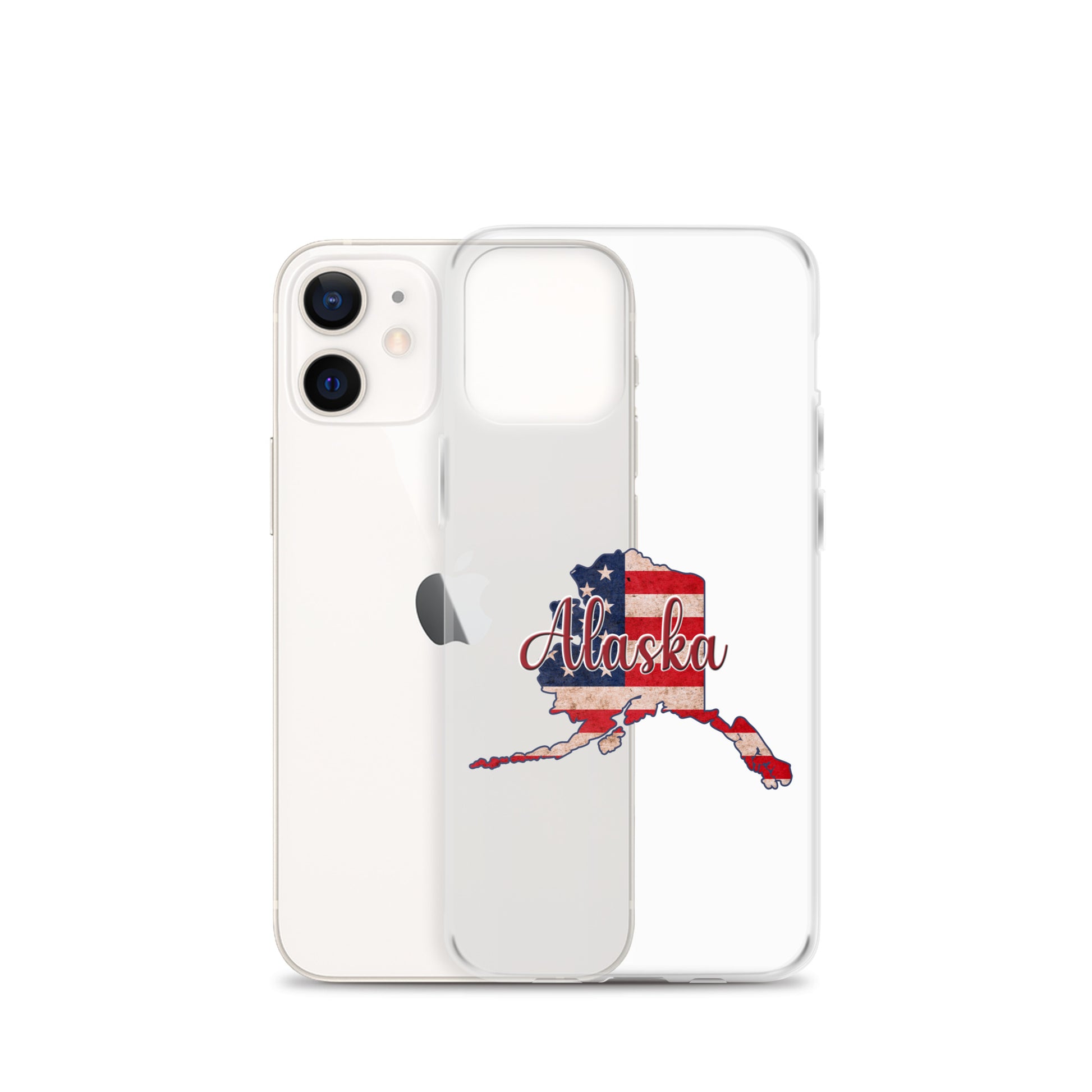 Alaska US Flag iPhone Case
