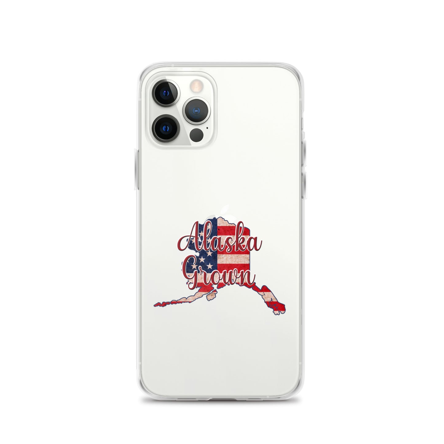 Alaska Grown US Flag iPhone Case