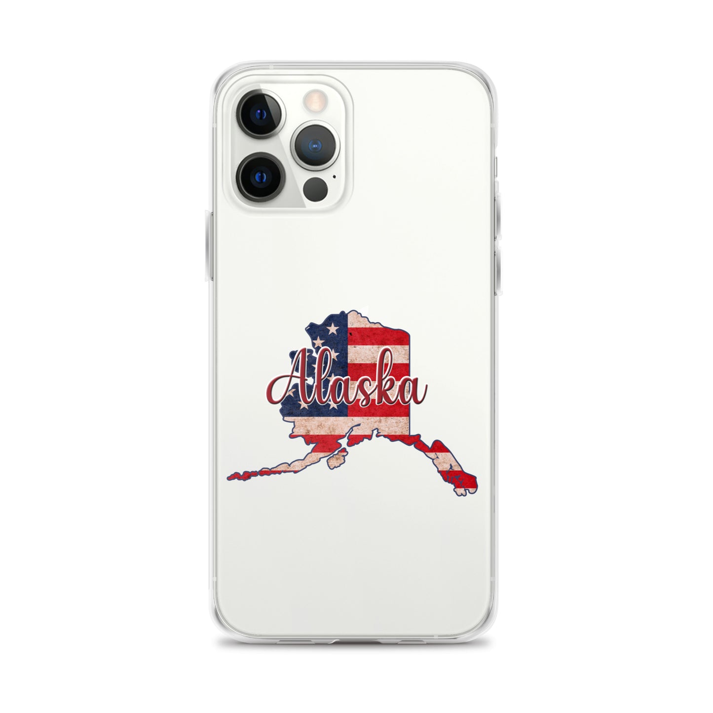 Alaska US Flag iPhone Case