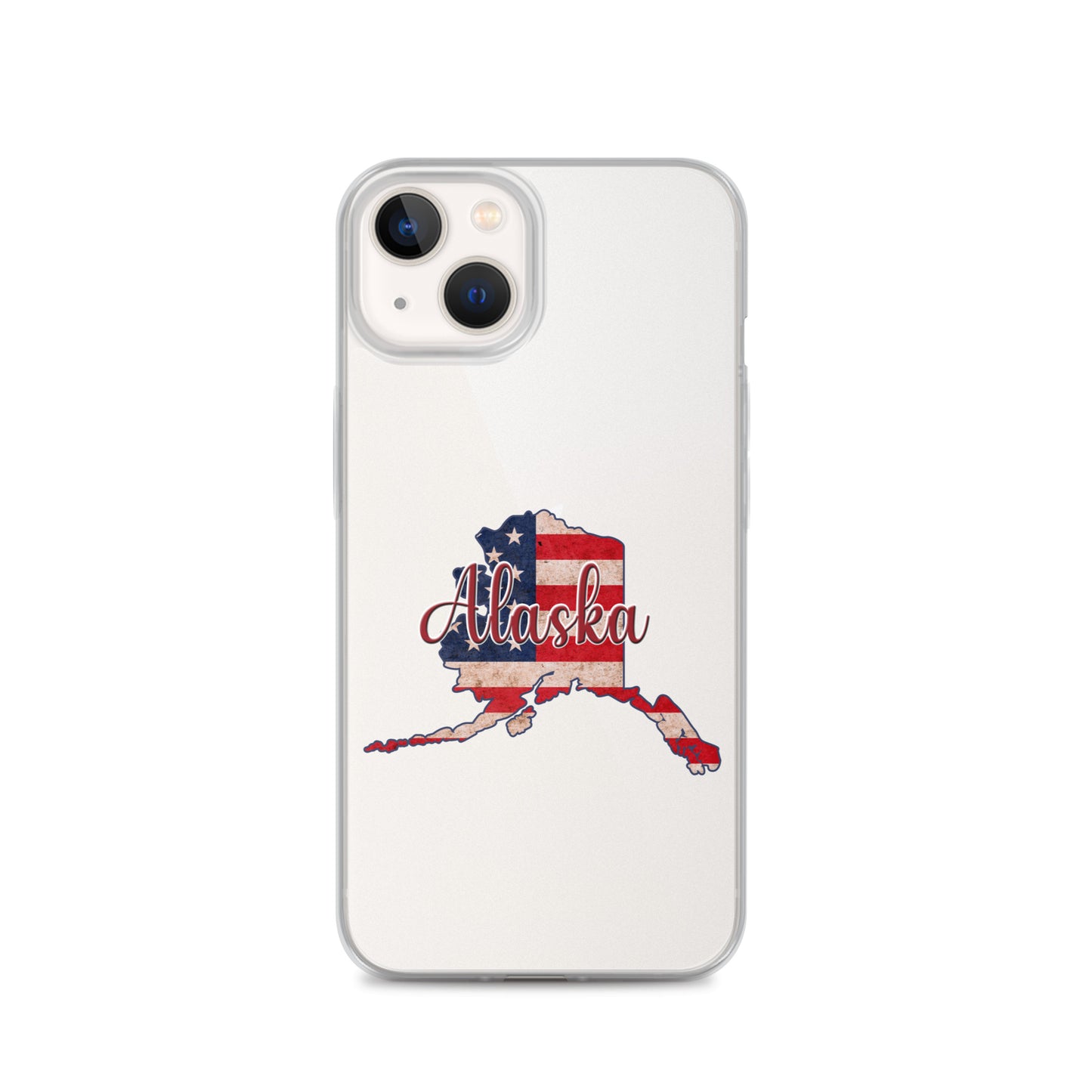 Alaska US Flag iPhone Case