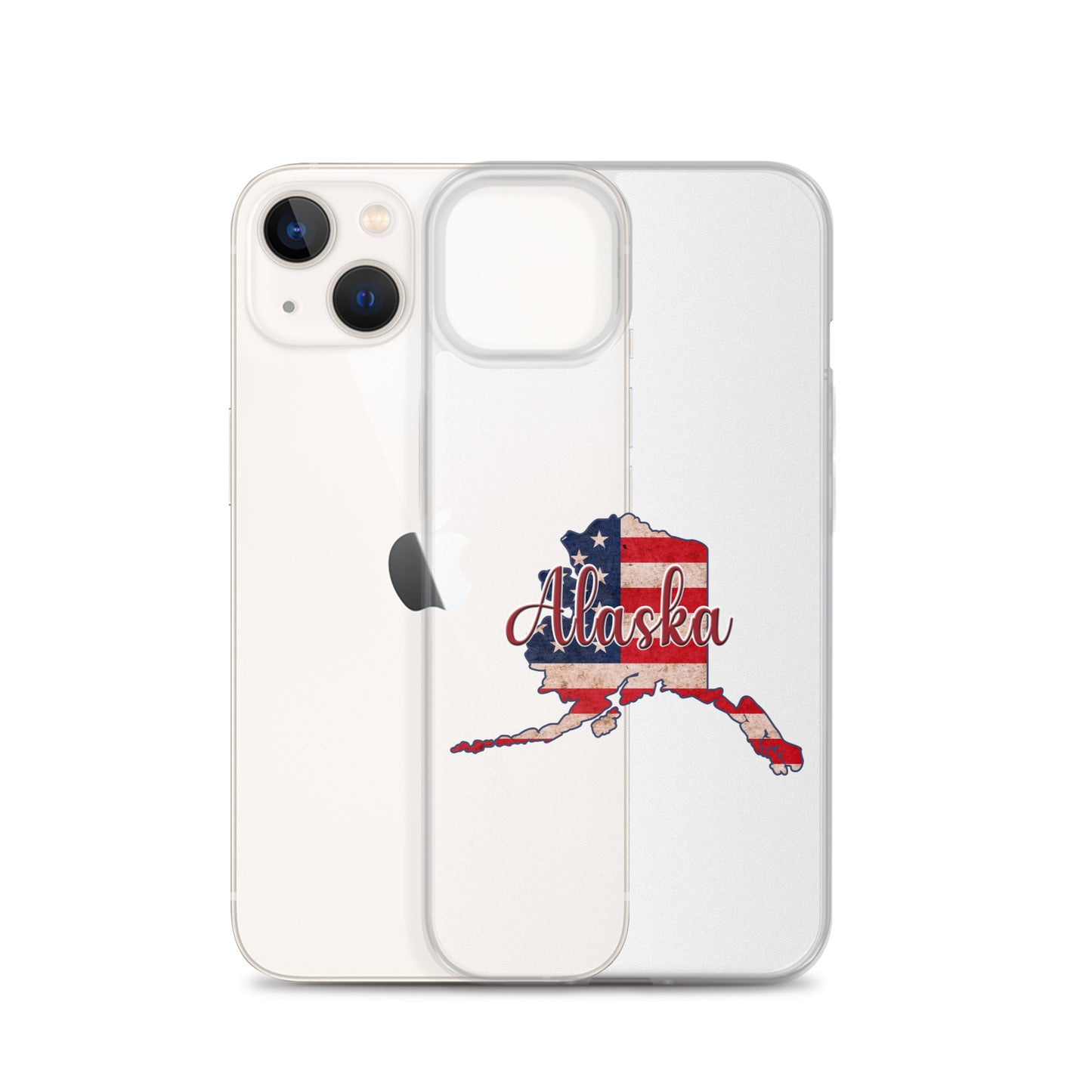 Alaska US Flag iPhone Case