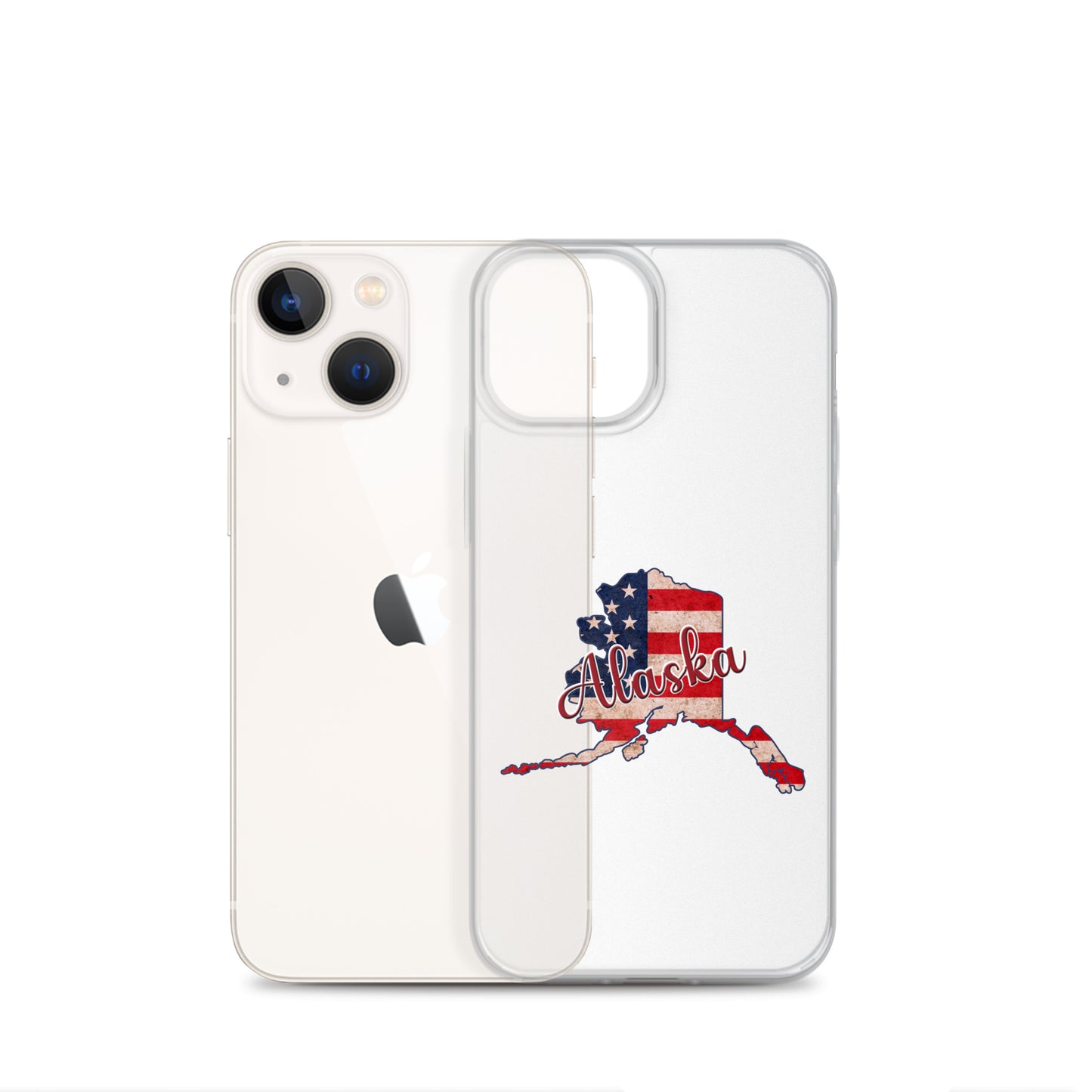Alaska US Flag iPhone Case