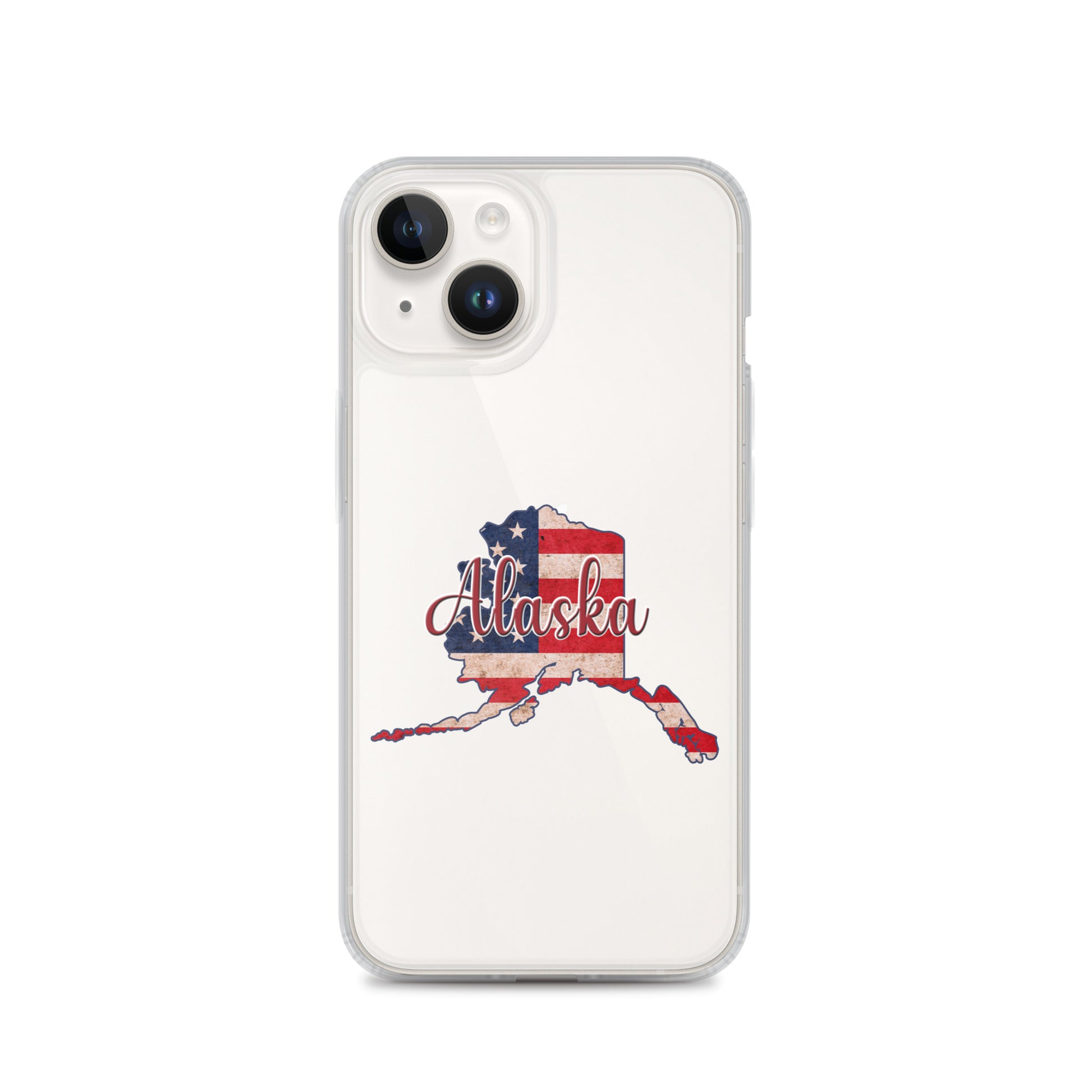 Alaska US Flag iPhone Case