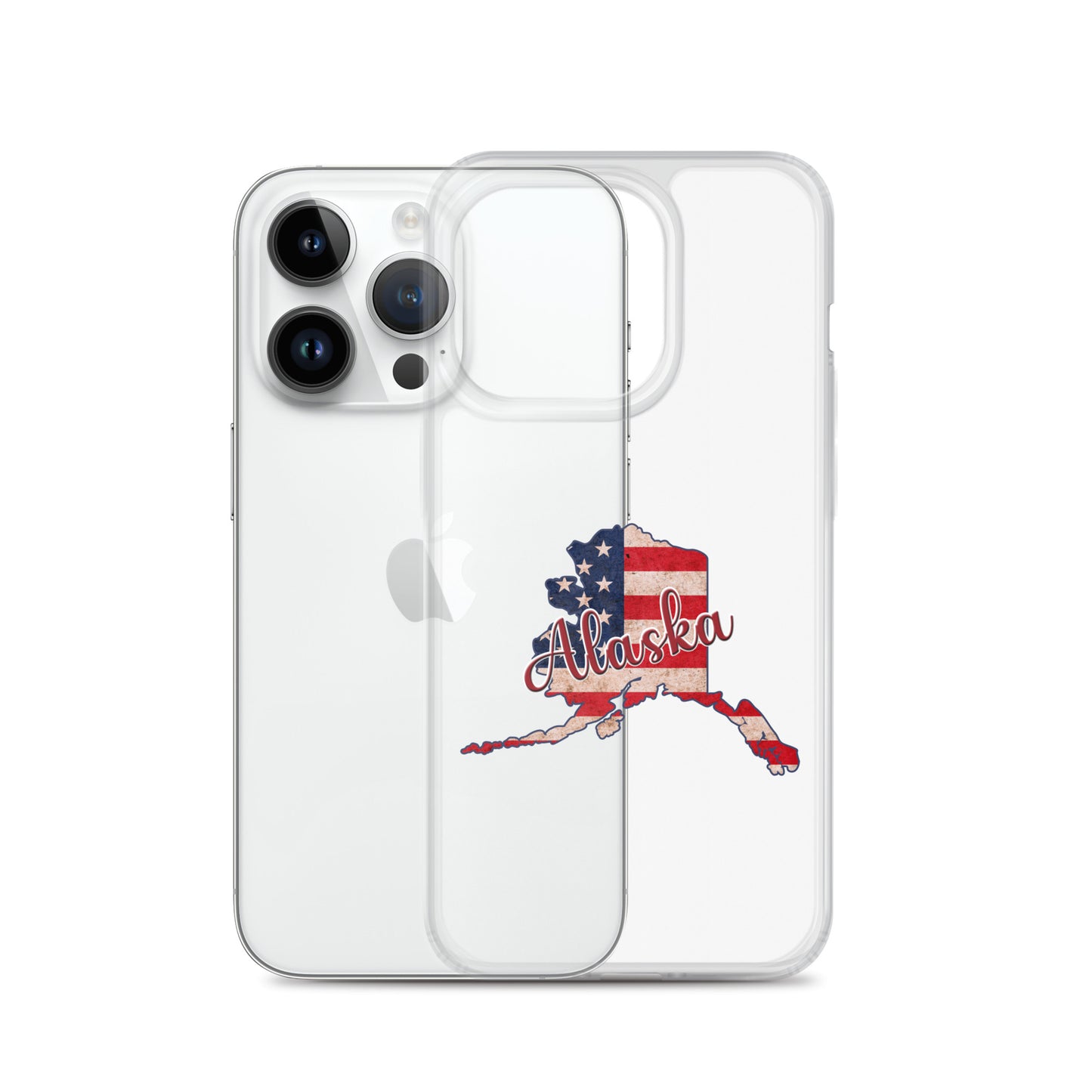 Alaska US Flag iPhone Case