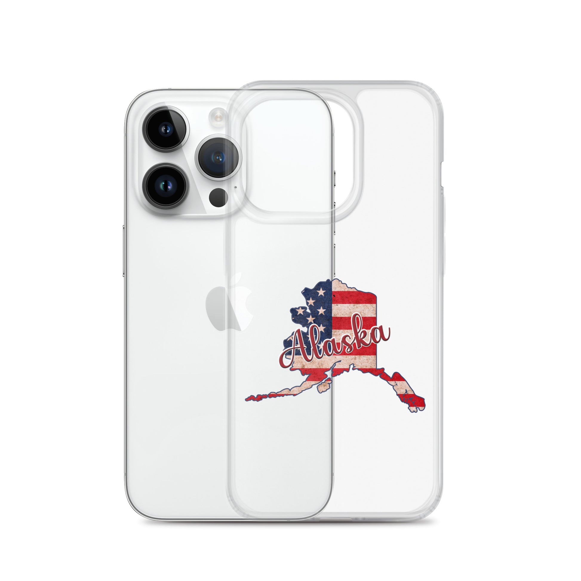 Alaska US Flag iPhone Case