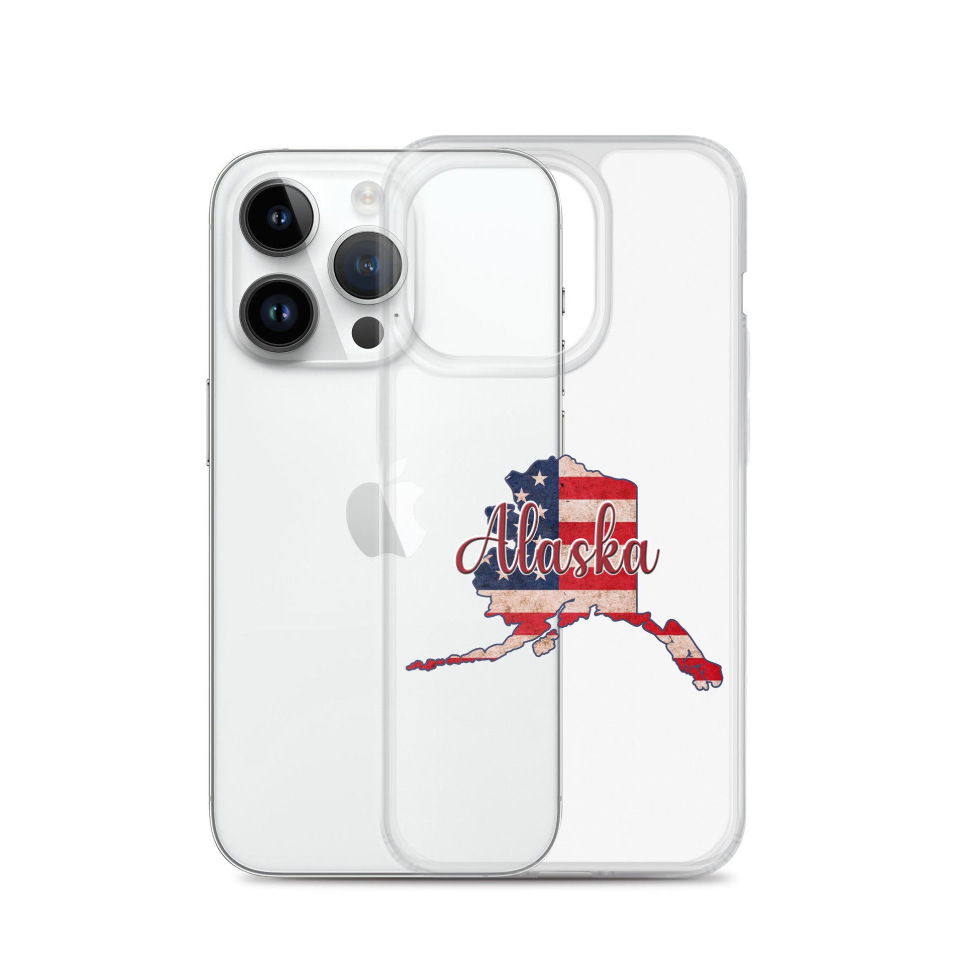 Alaska US Flag iPhone Case