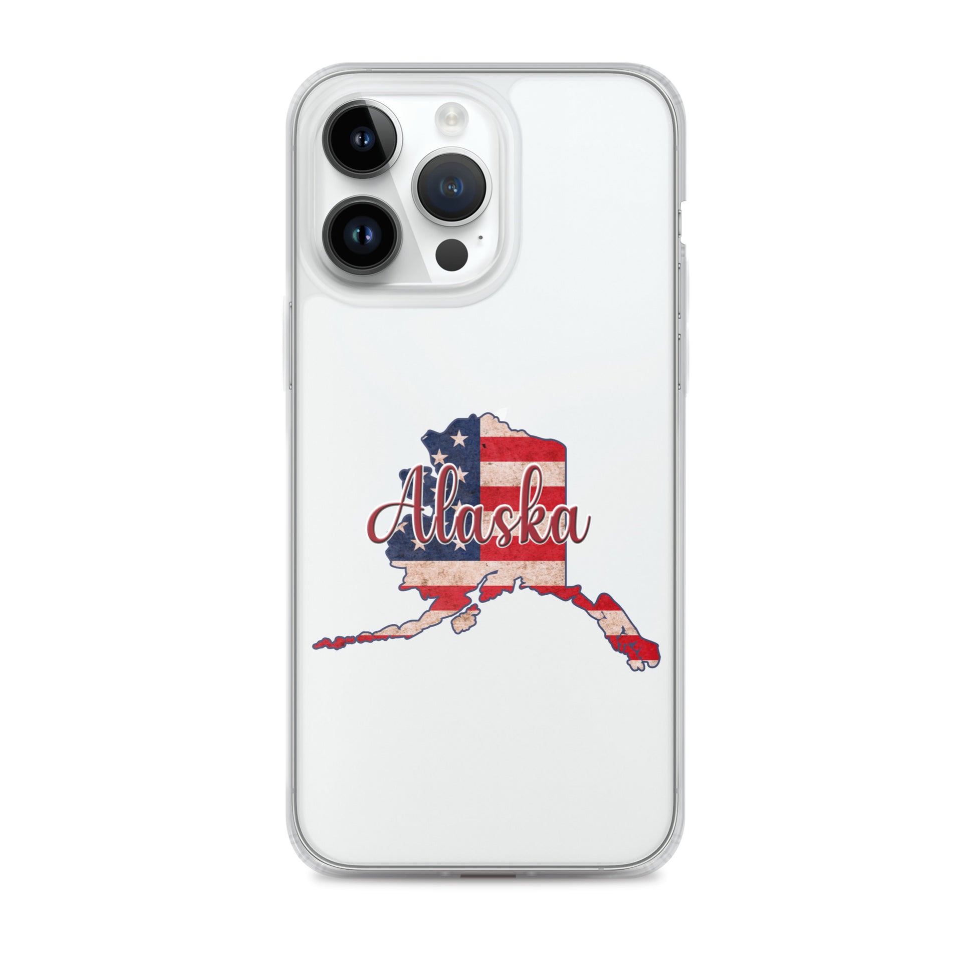 Alaska US Flag iPhone Case