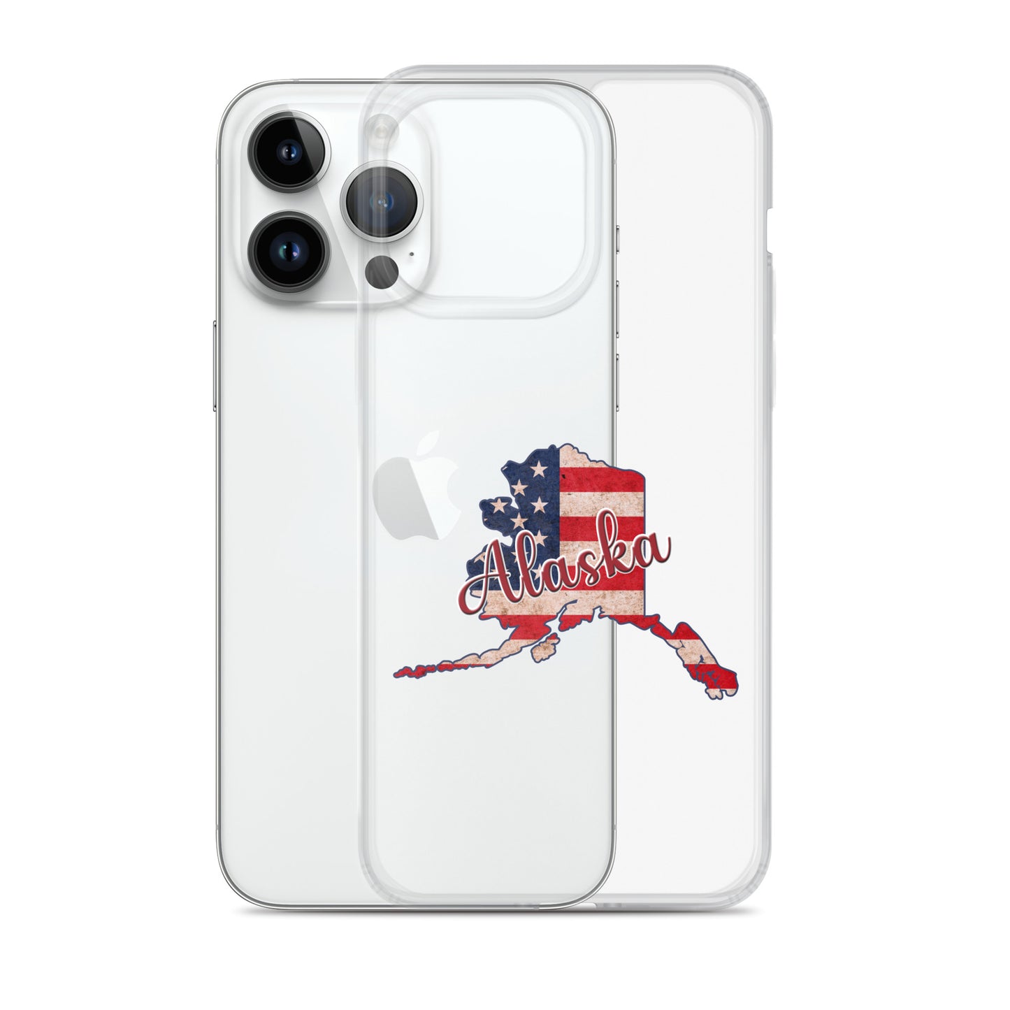 Alaska US Flag iPhone Case