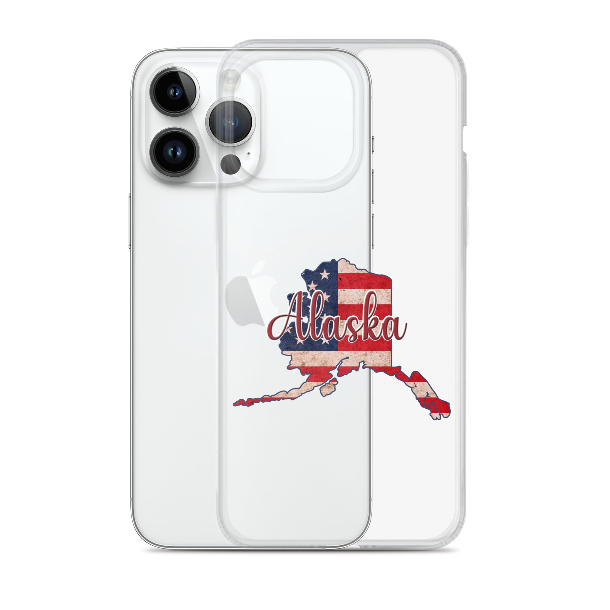 Alaska US Flag iPhone Case