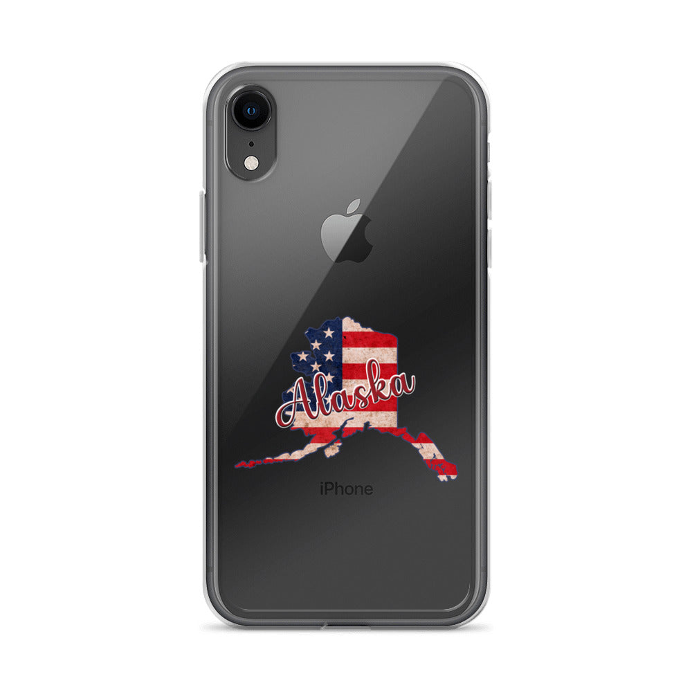 Alaska US Flag iPhone Case