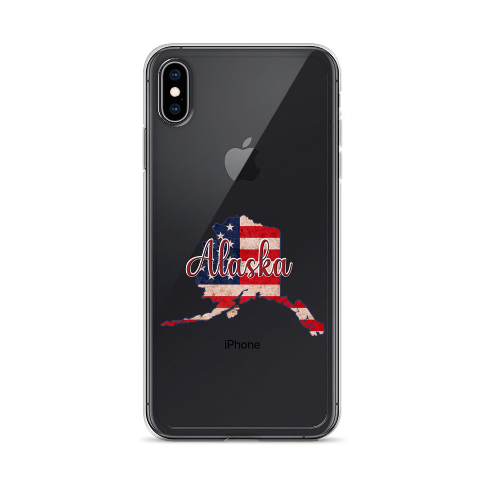 Alaska US Flag iPhone Case
